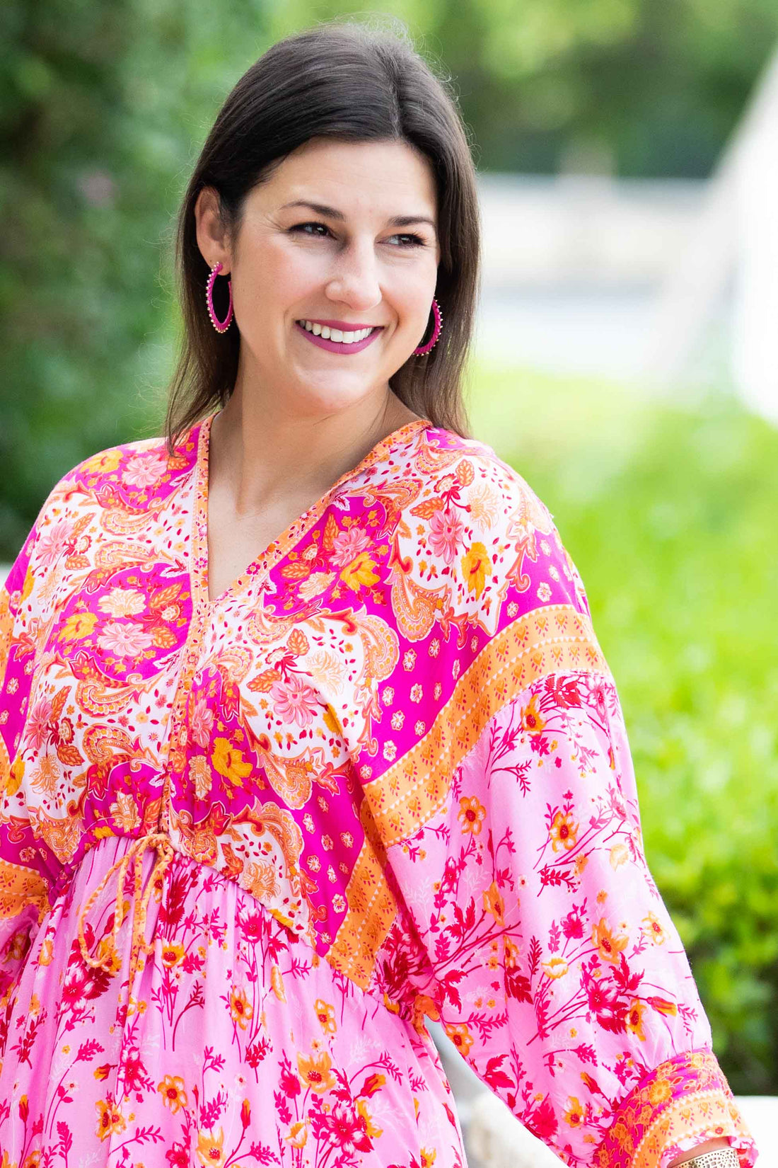 Paloma Dress / Hot Pink