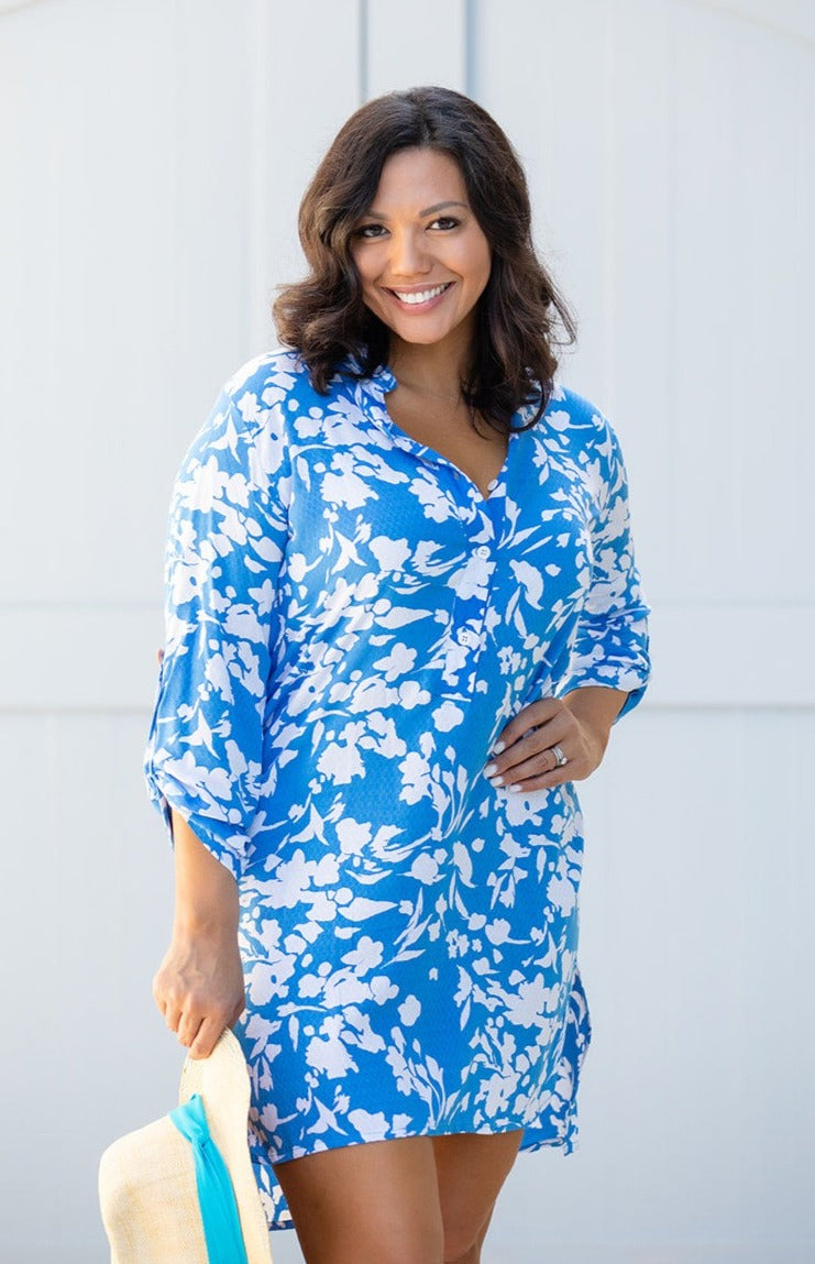 Day Tripper Dress / Cornflower Blue