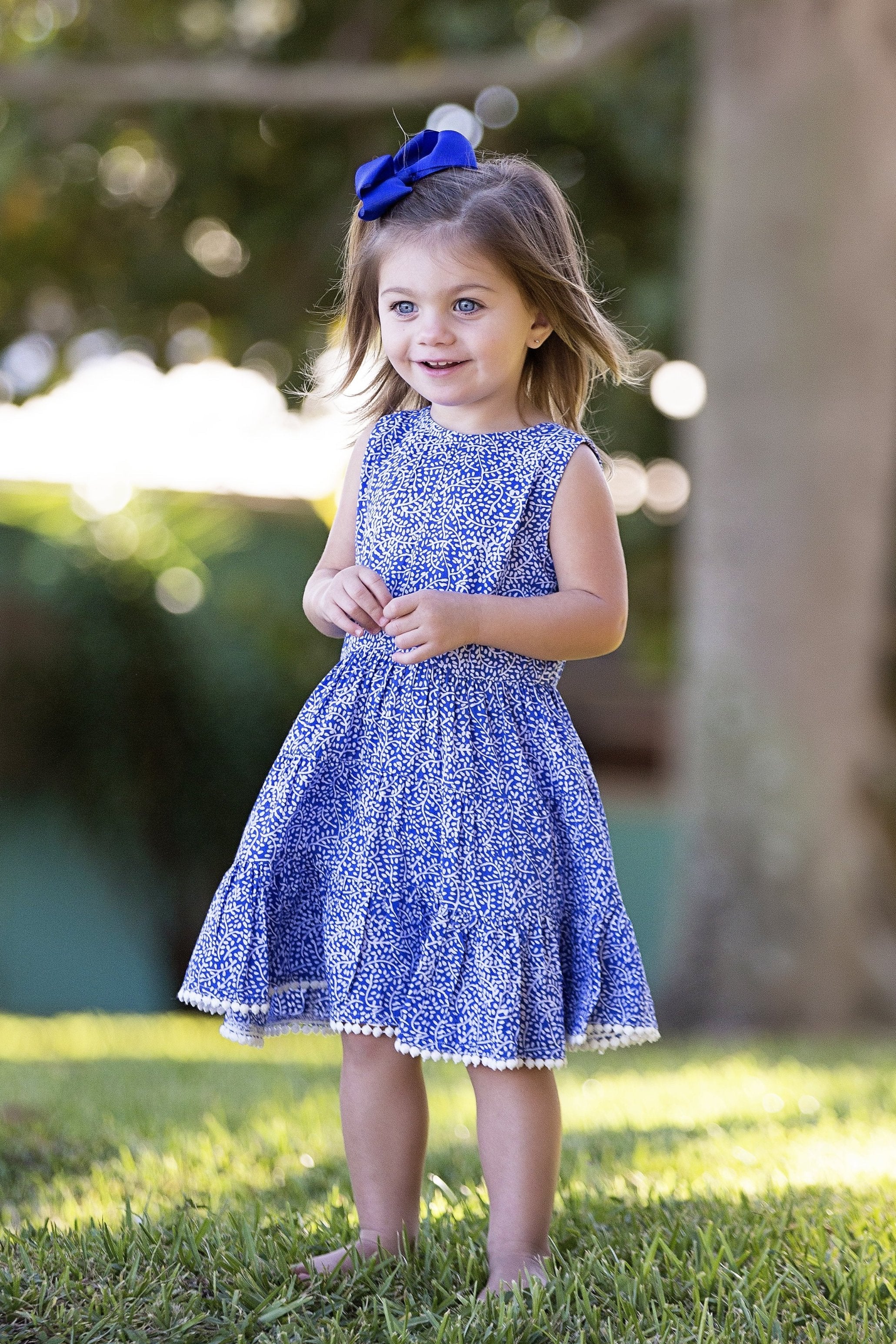 Girls Bella Dress / Royal