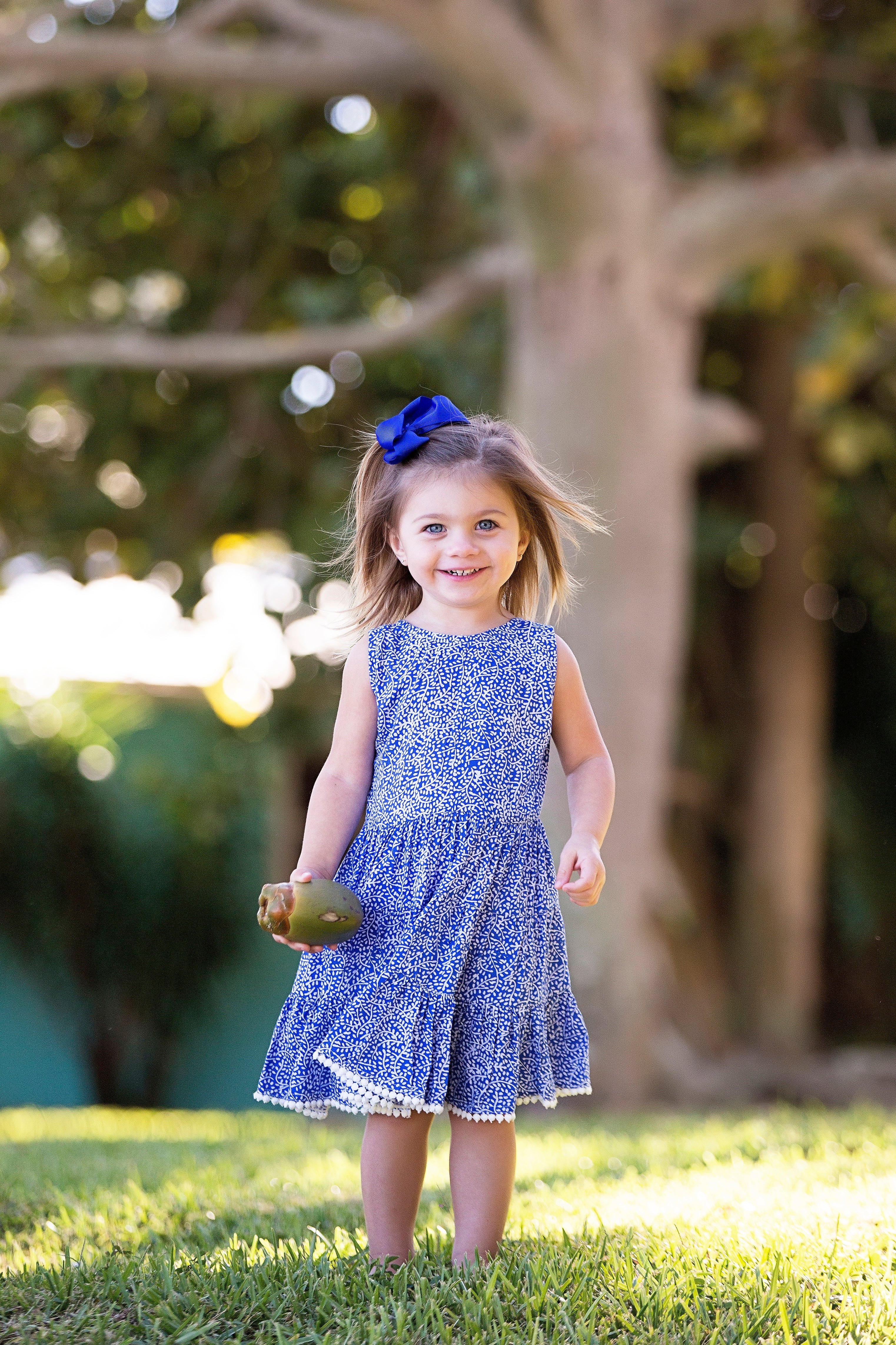 Girls Bella Dress / Royal