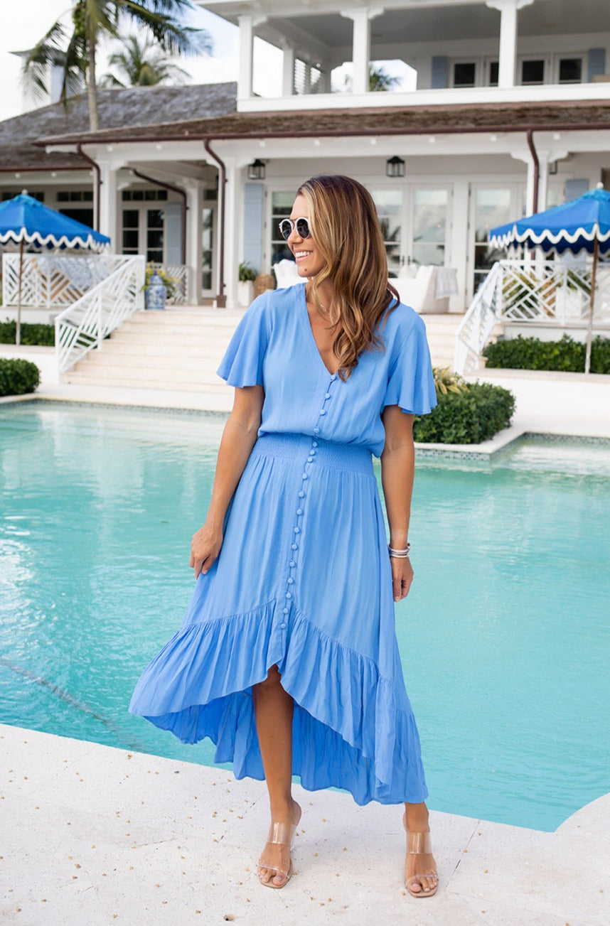 Ava Dress / Periwinkle