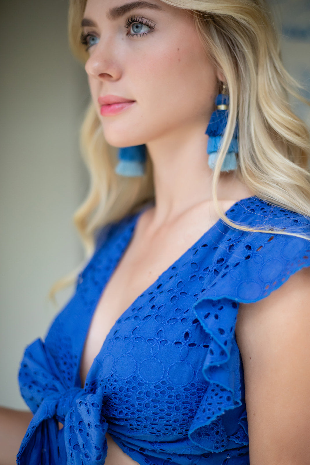 Newport Set Top / Blue