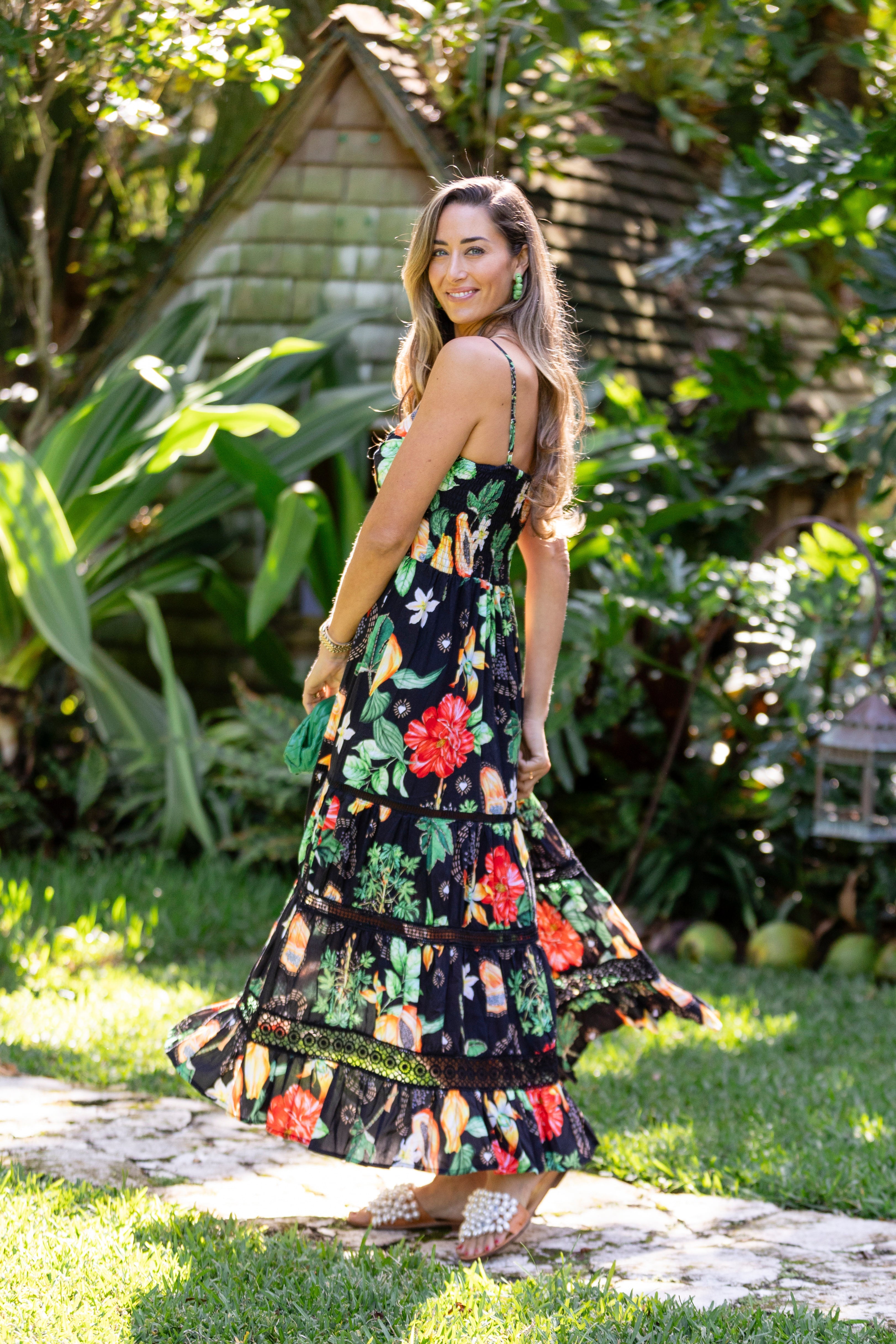 La Jolla Dress / Black Papaya