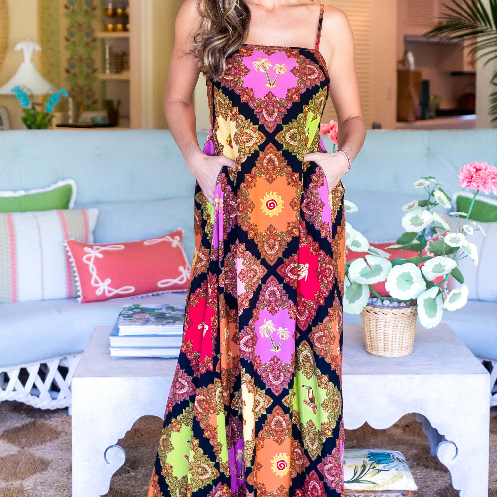 Giselle Dress / Terra Cotta Sol