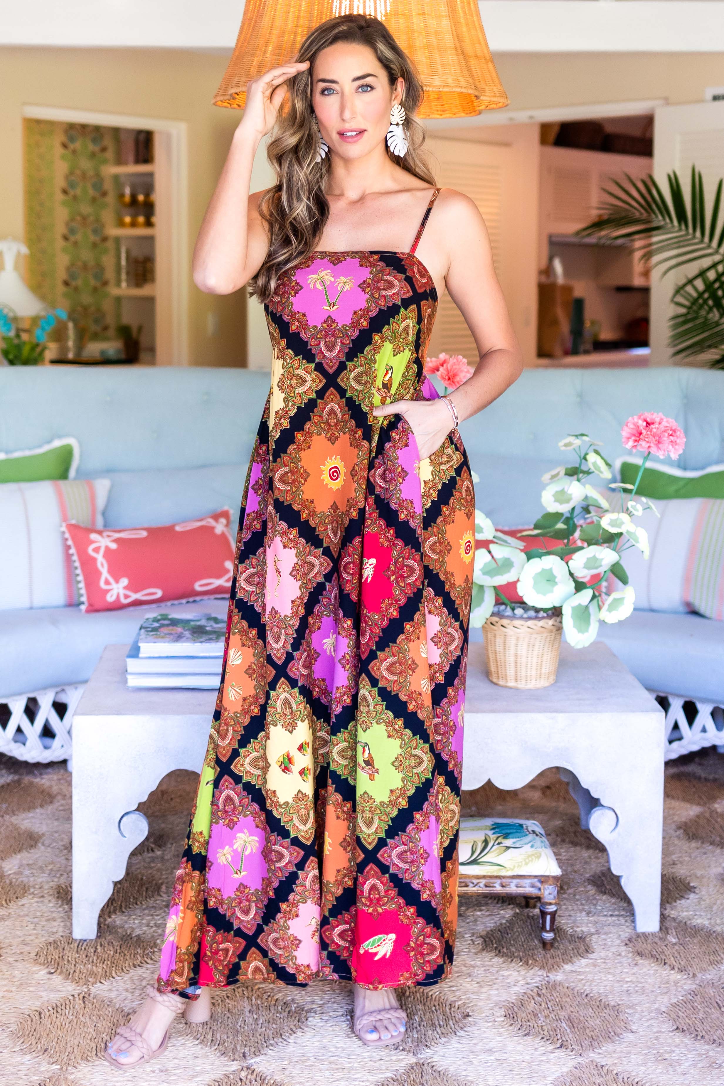 Giselle Dress / Terra Cotta Sol