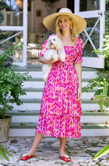 Reese Dress / Magenta