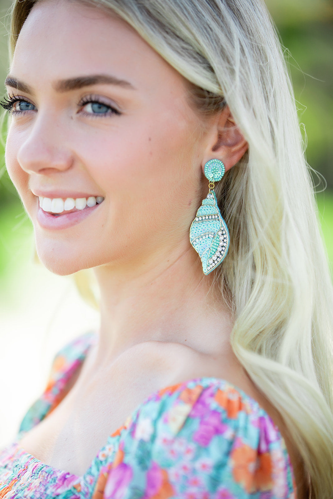 Under the Sea Earrings / Turquoise