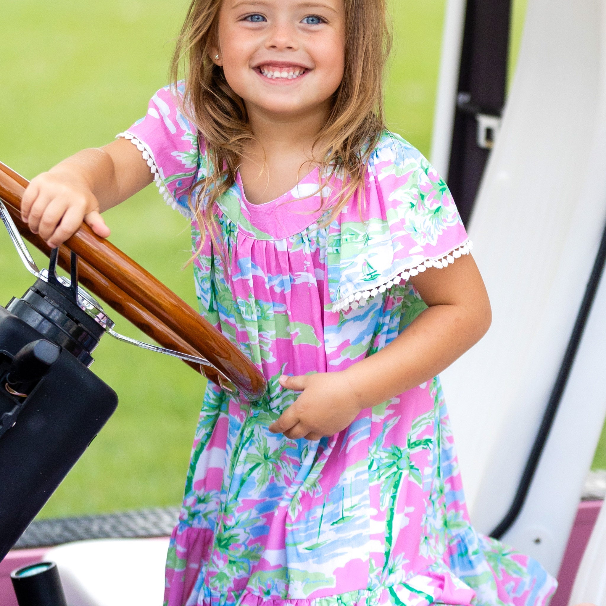 Girl's Ellie Dress / Island Girl