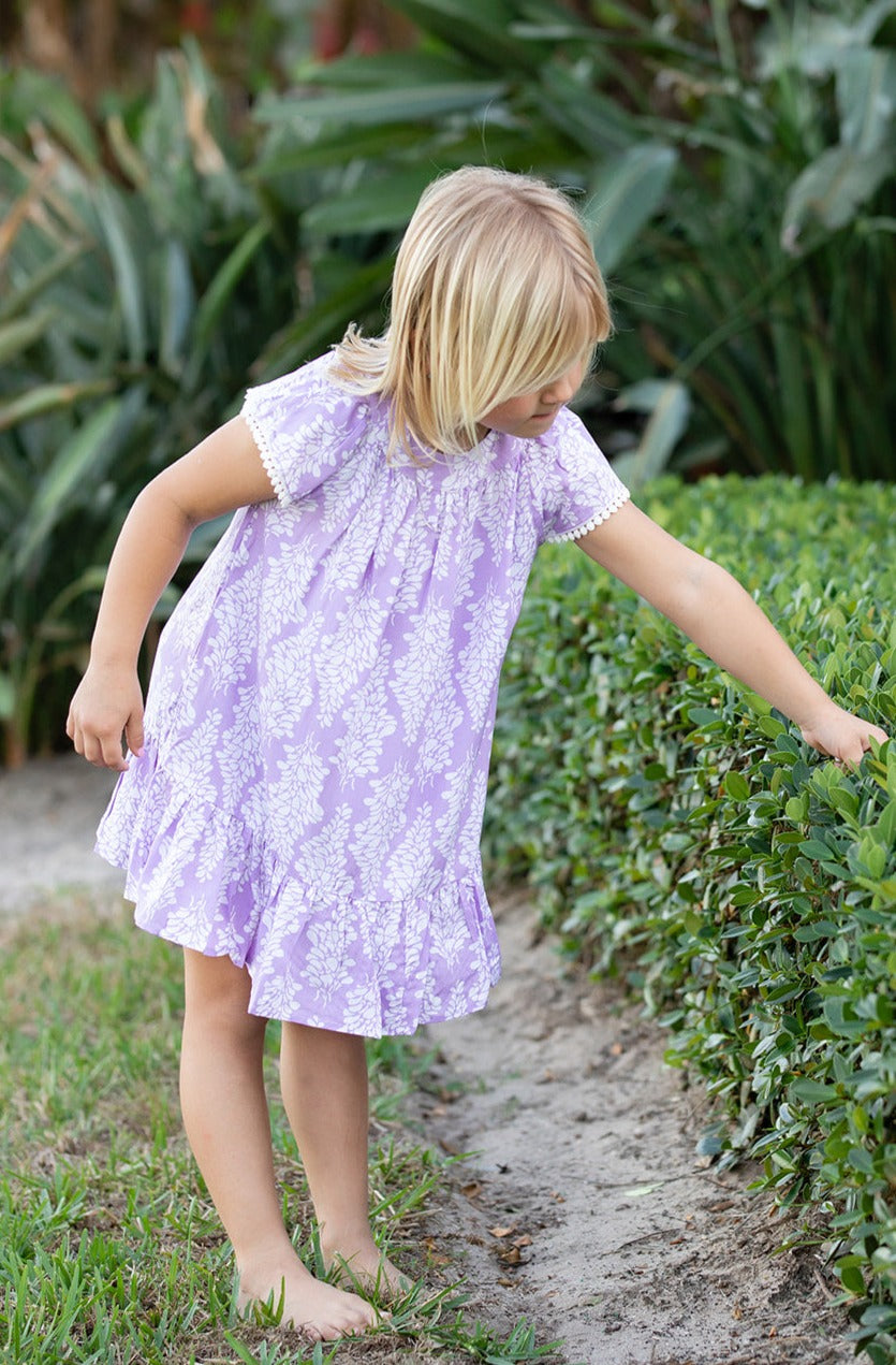Girl's Ellie Dress / Lavender