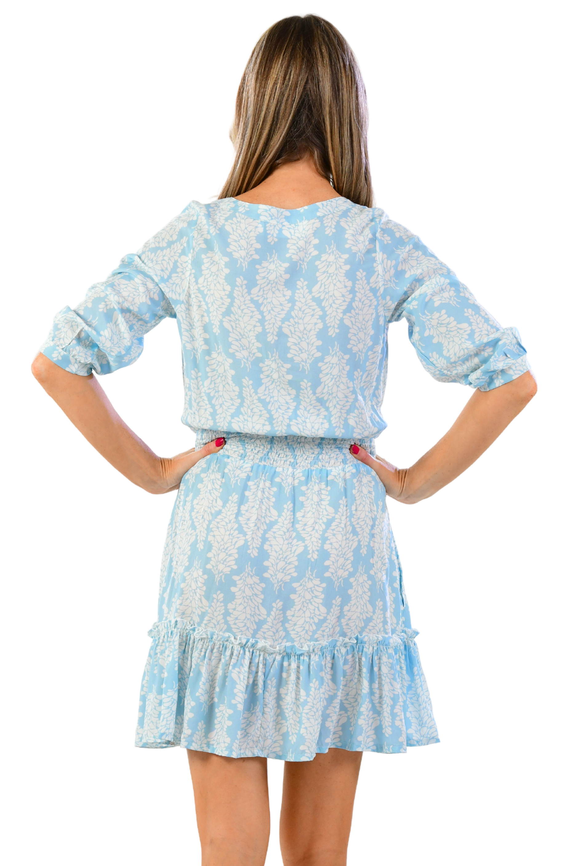 Kelsey Dress Short / Topaz