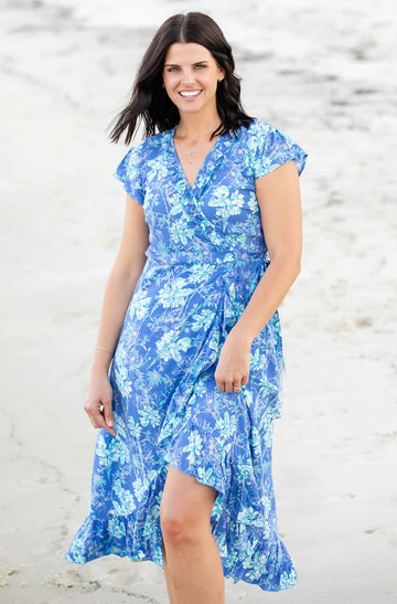 Voyager Dress / Ocean Blue