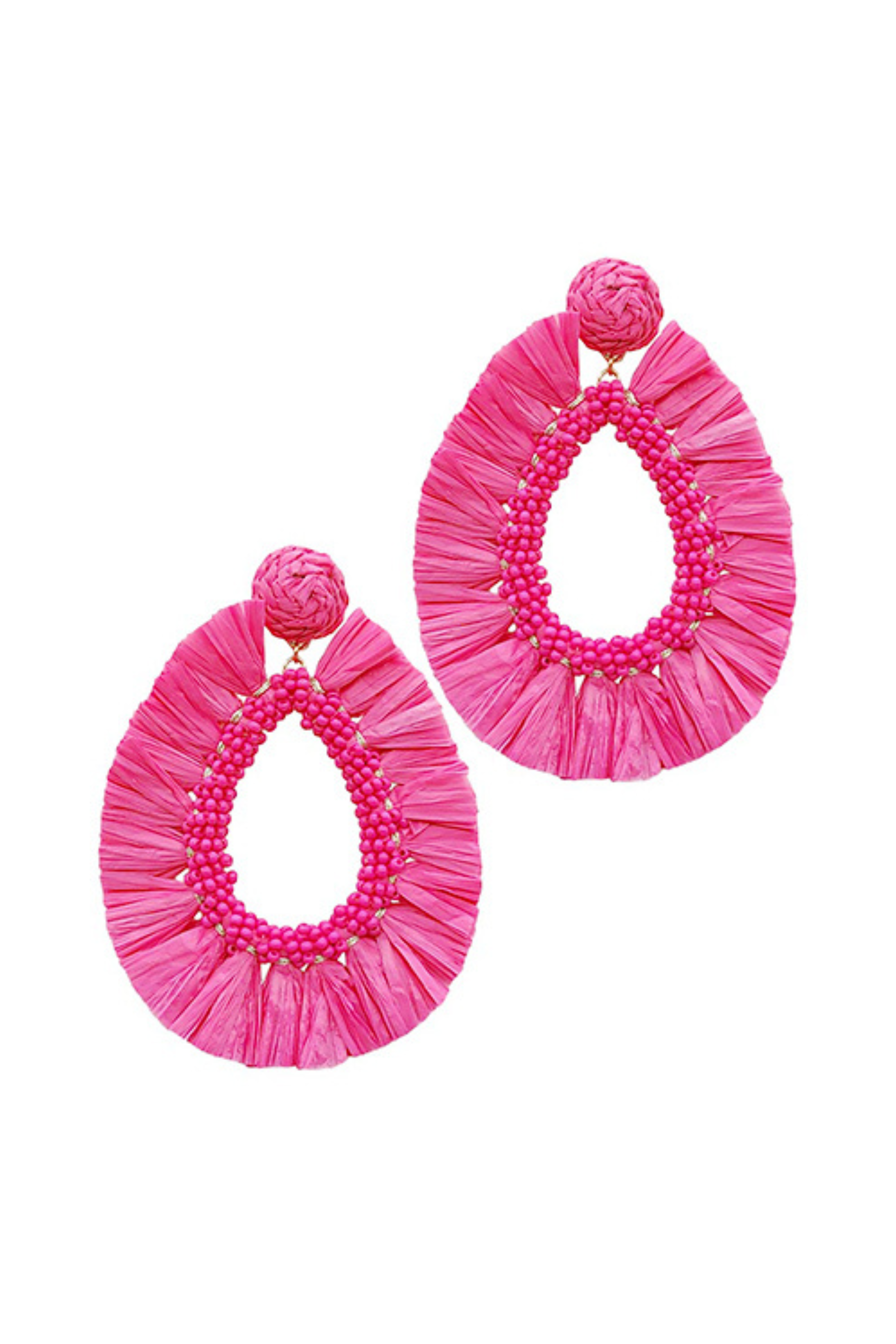 Kokomo Earrings / Hot Pink