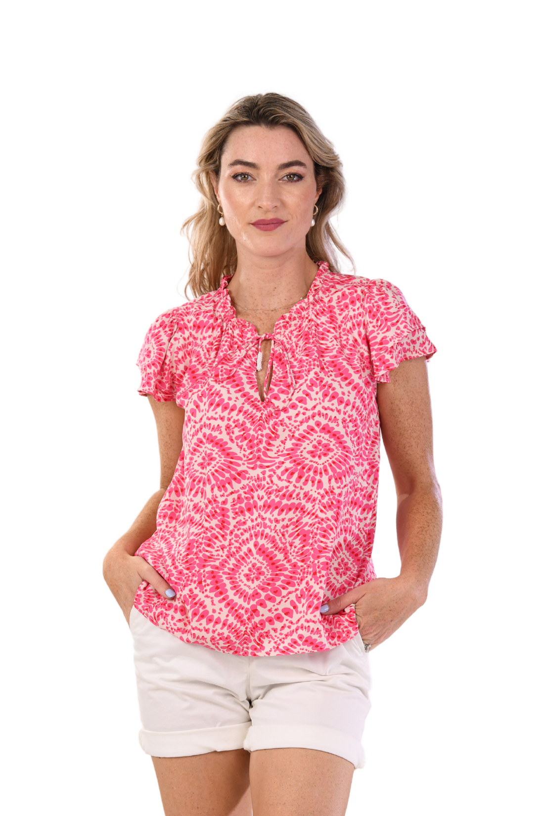 Sandra Top / Cherry Fuchsia