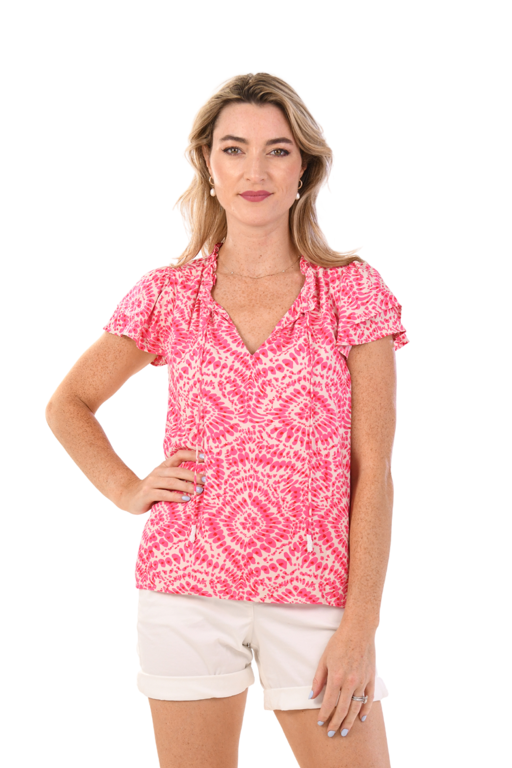 Sandra Top / Cherry Fuchsia