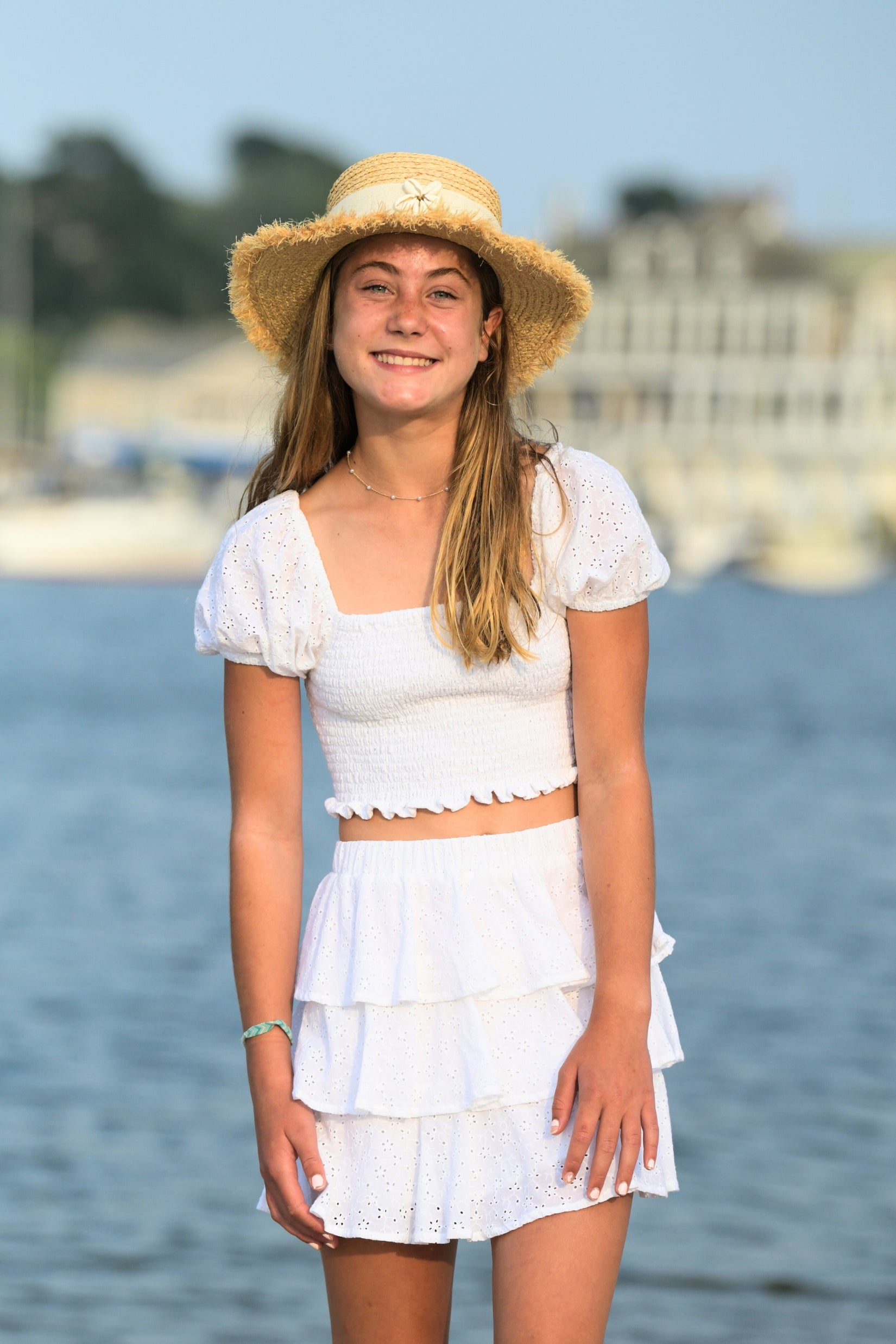 Kiki Set Skirt / White Eyelet