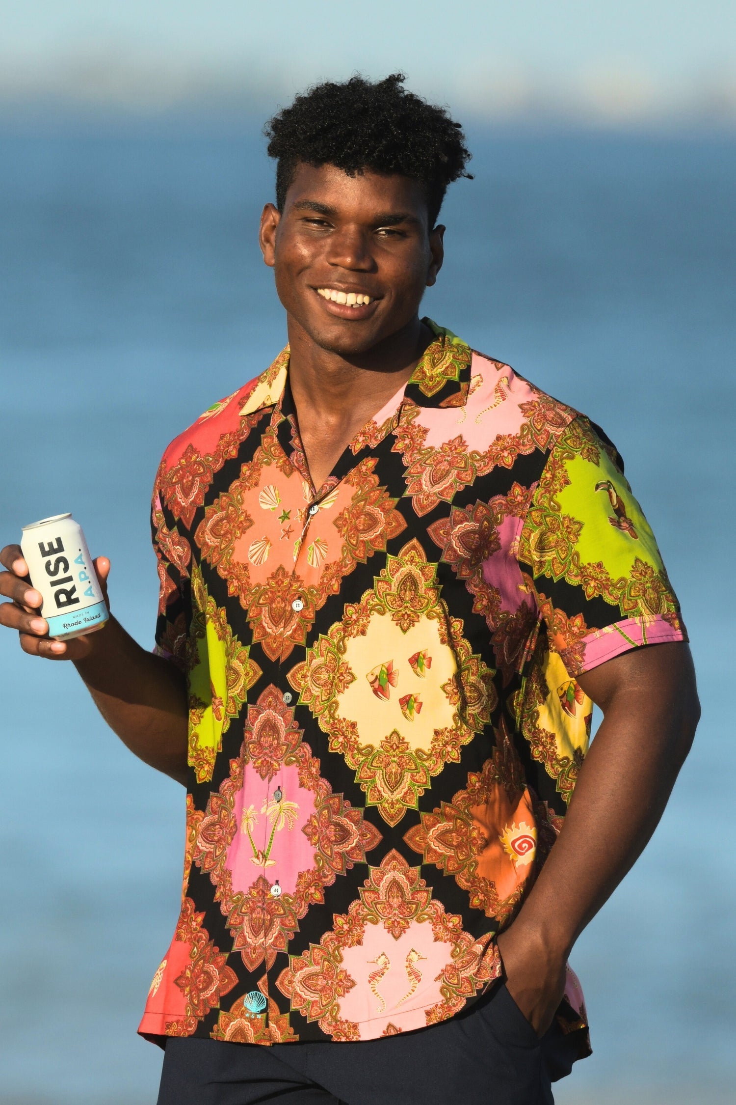 Men's Panama Shirt / Terra Cotta Sol