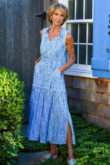 Alexis Dress / Blue Wave