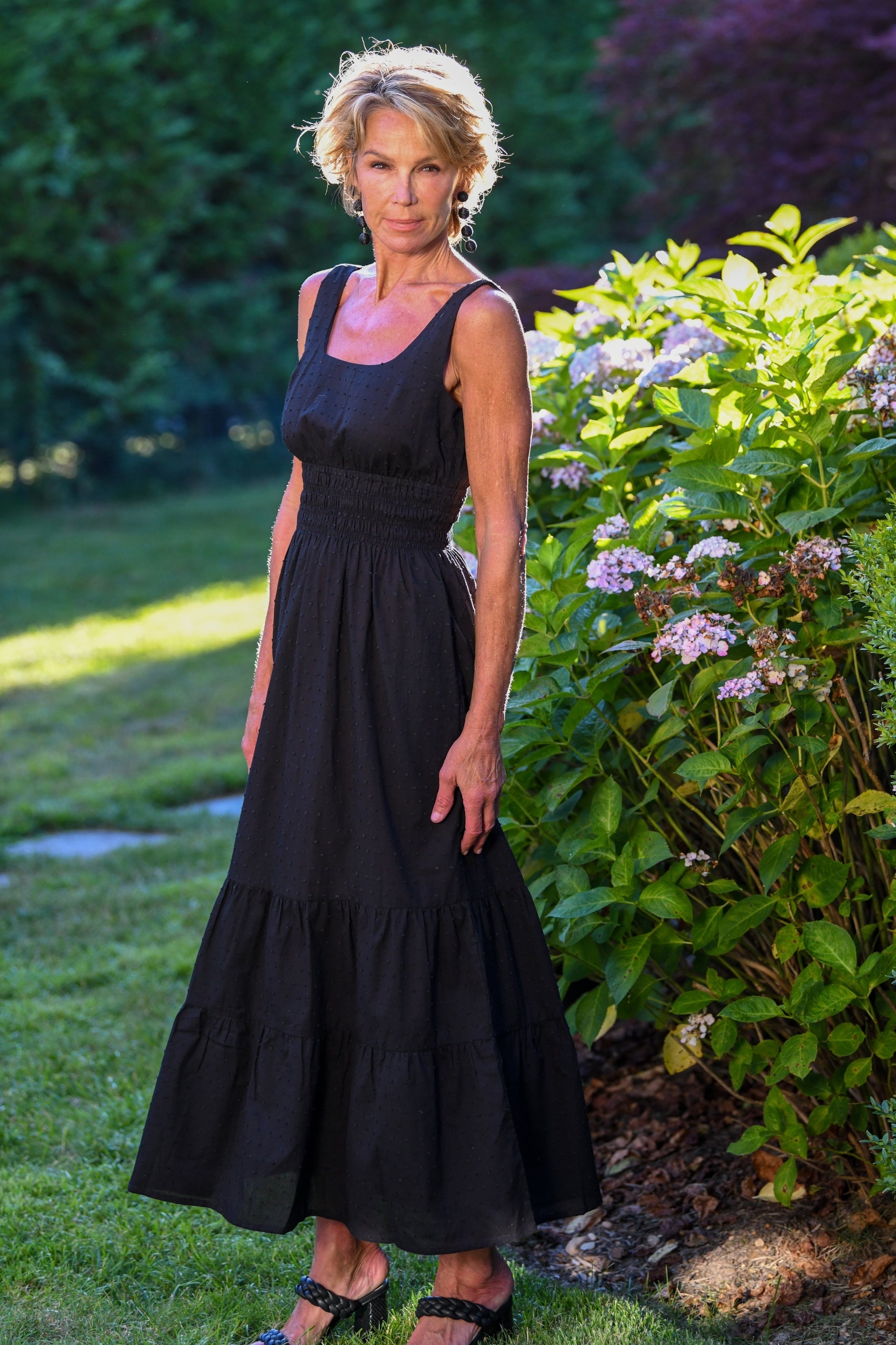 Trixie Dress / Black Swiss Dot