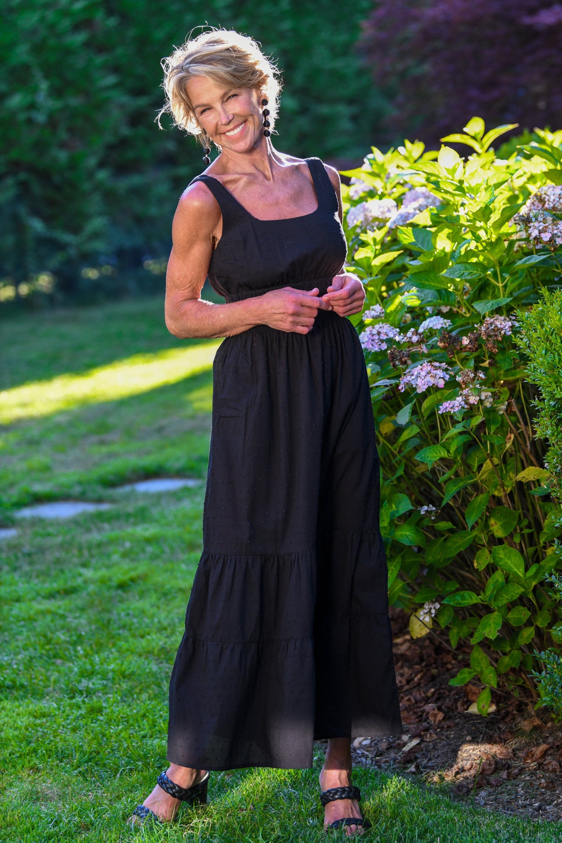 Trixie Dress / Black Swiss Dot