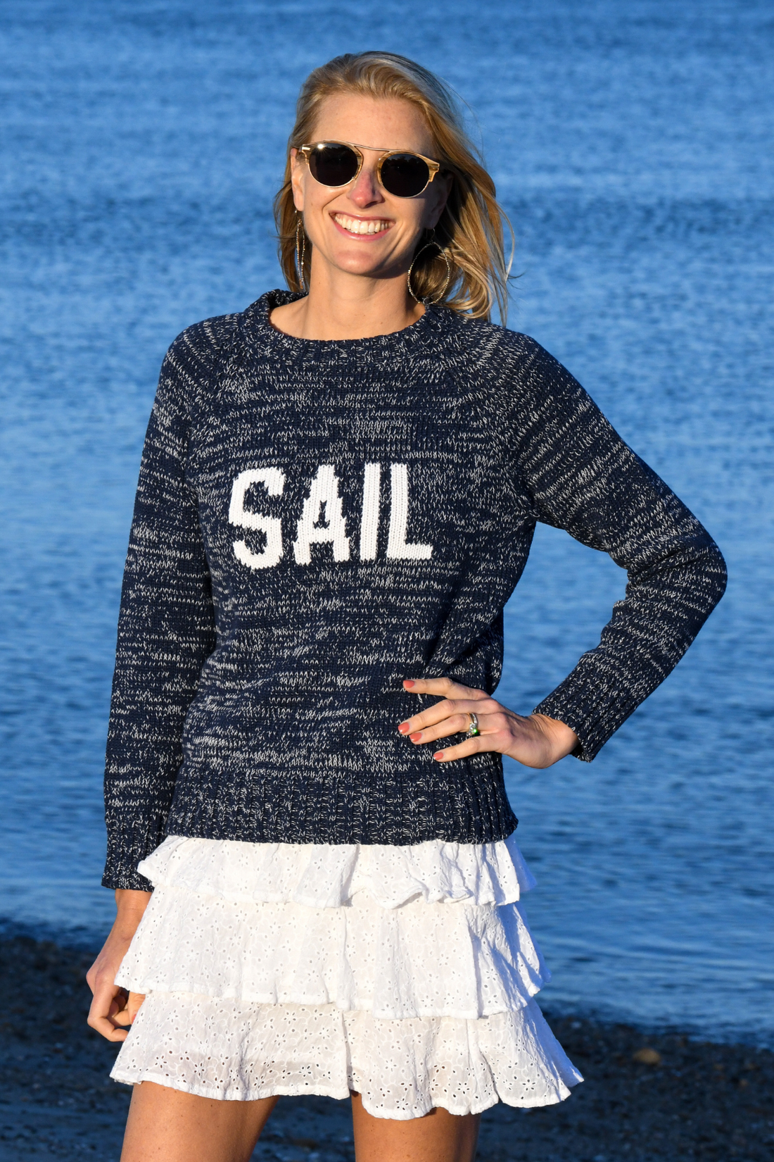 Sail Sweater / Navy