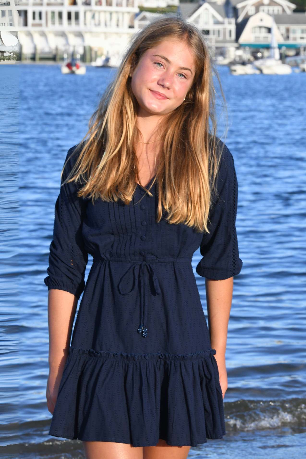 Carrie Dress Short / Navy