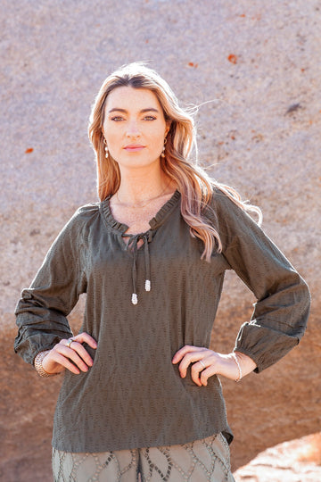 Gabriella Top / Sage