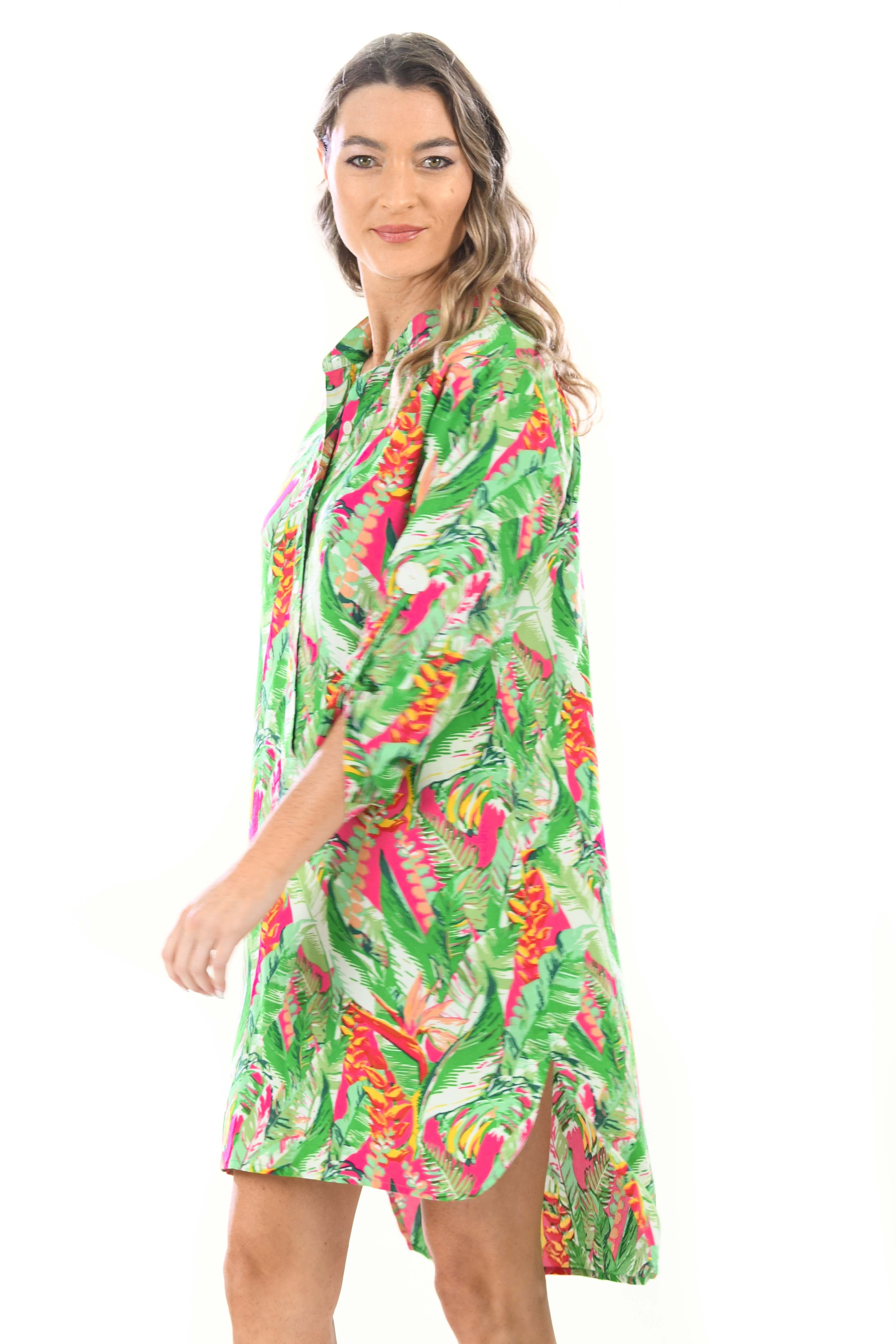 Day Tripper Dress / Jungle