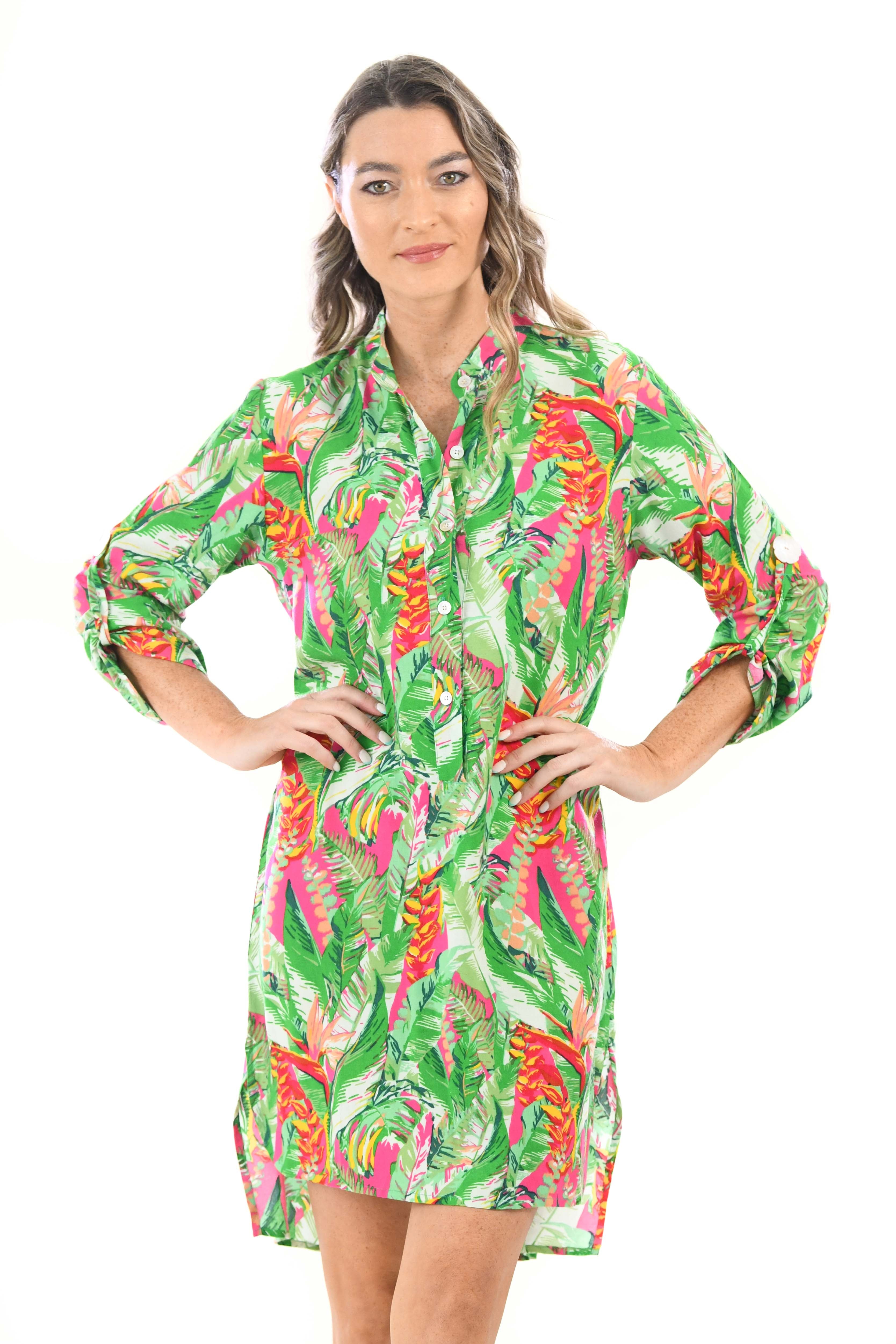 Day Tripper Dress / Jungle
