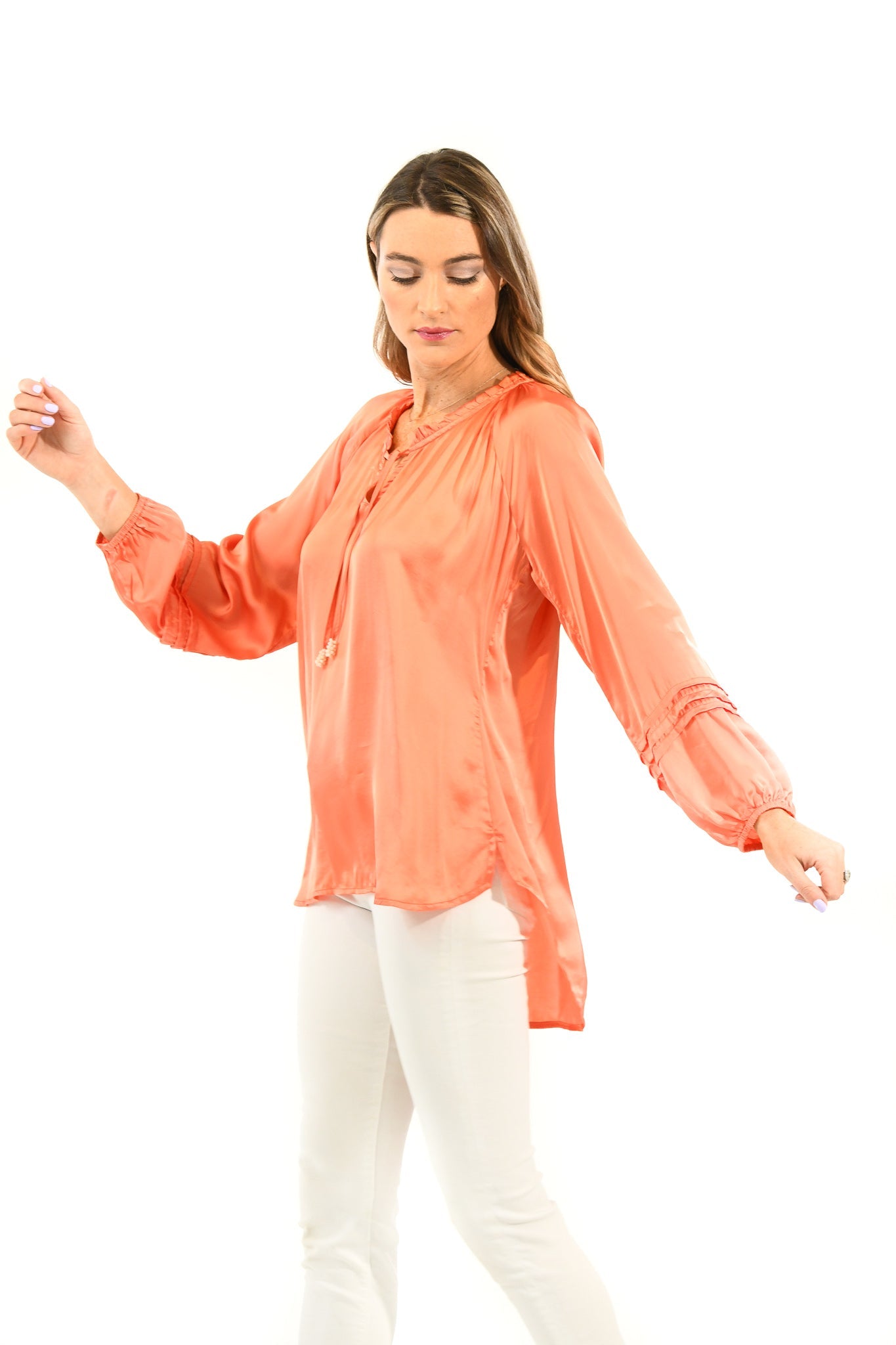 Gabriella Top / Coral