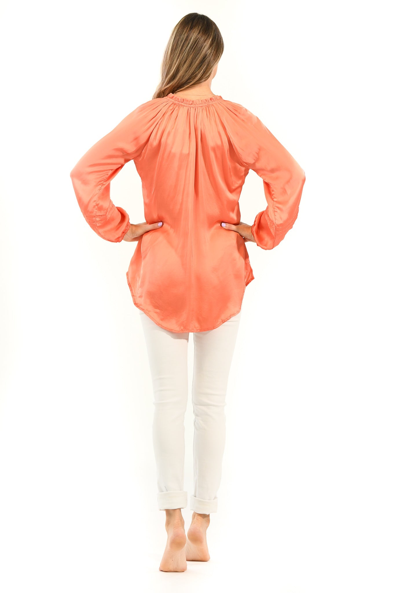 Gabriella Top / Coral