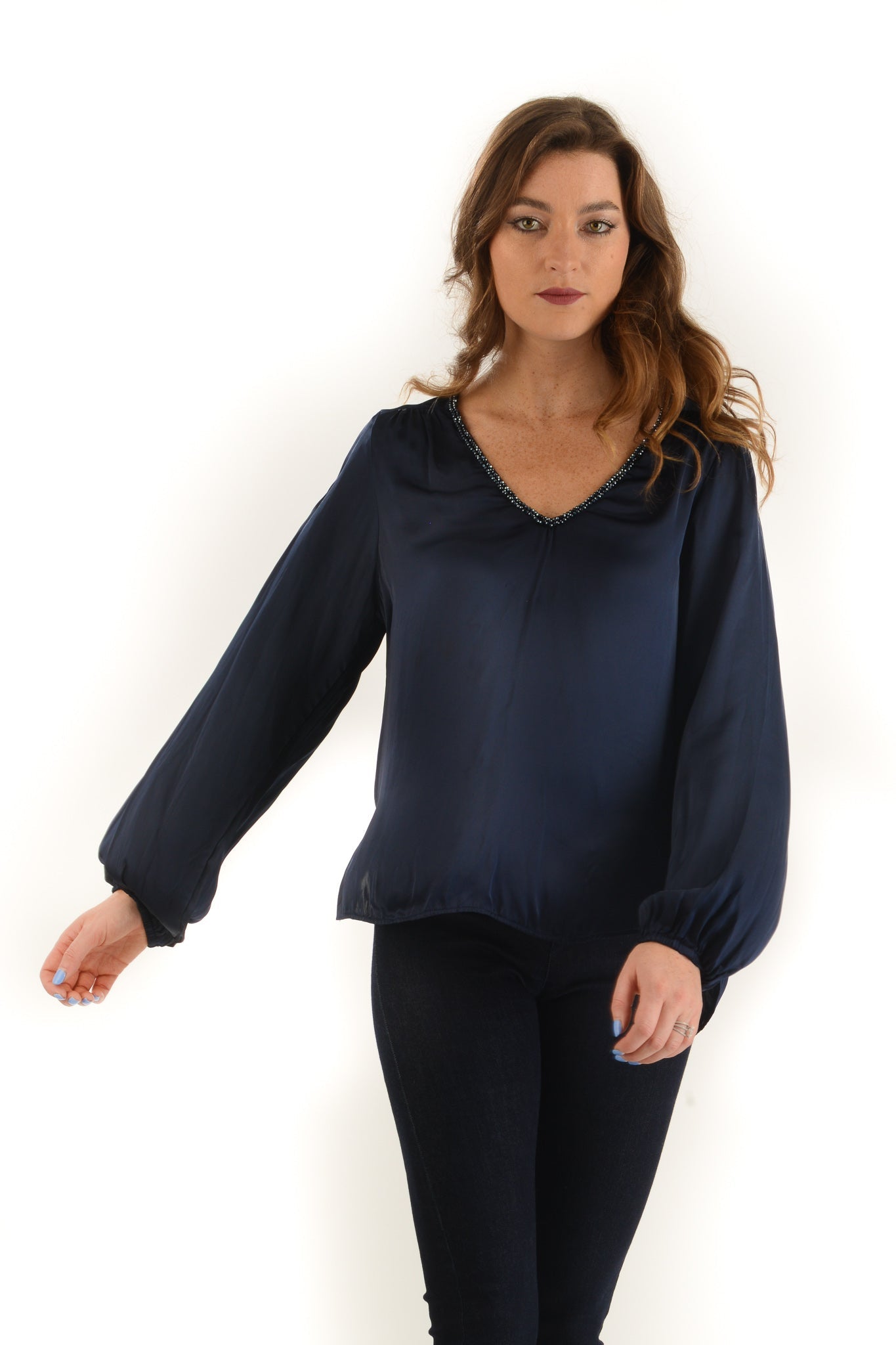 Bridget Top / Sapphire