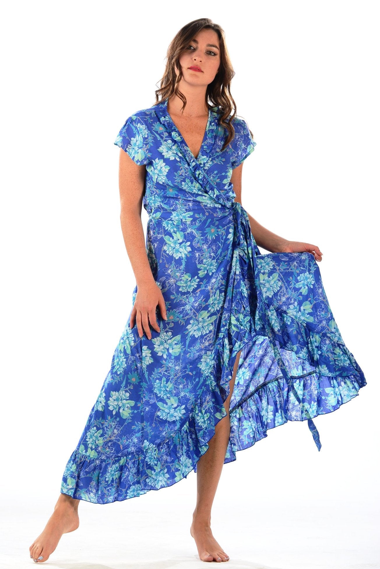 Voyager Dress / Ocean Blue