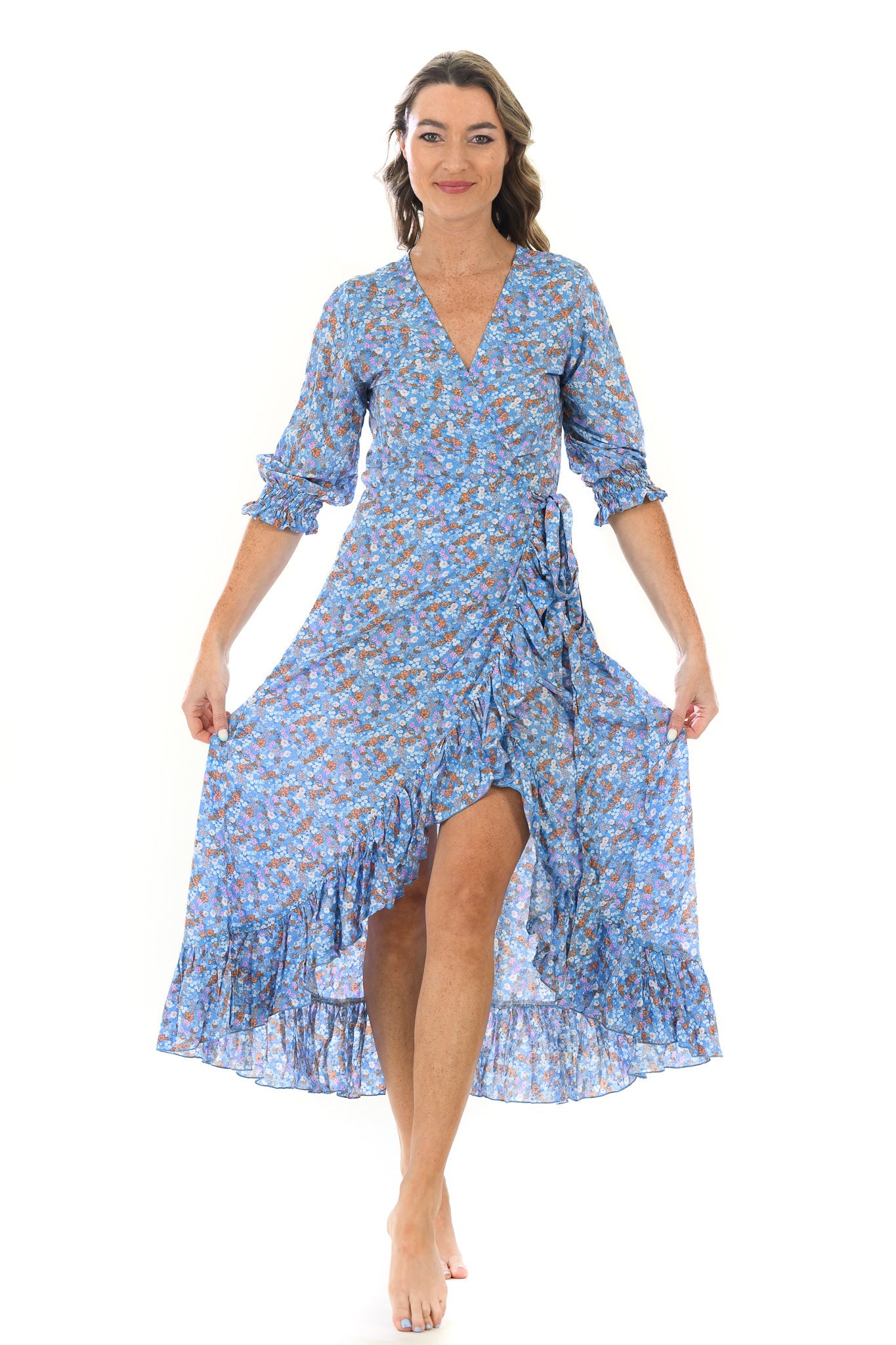 Napa Dress / Petite Blue