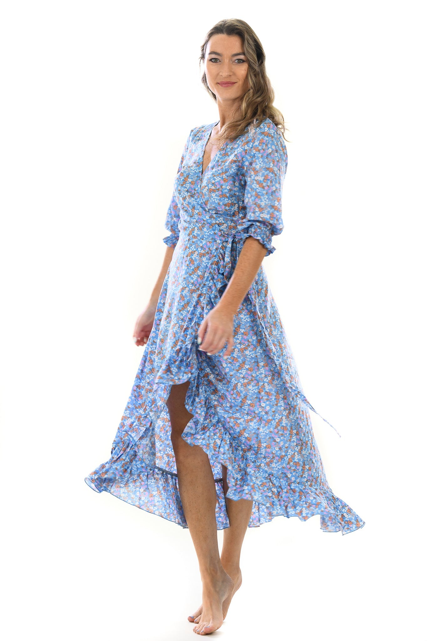 Napa Dress / Petite Blue