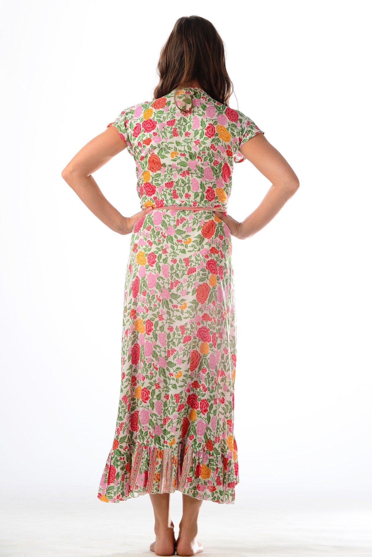 Voyager Dress / White Rose