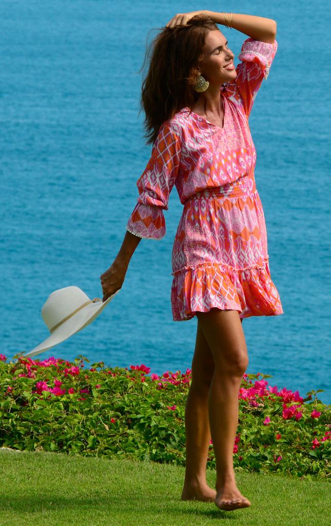 Mia Dress / Flamingo