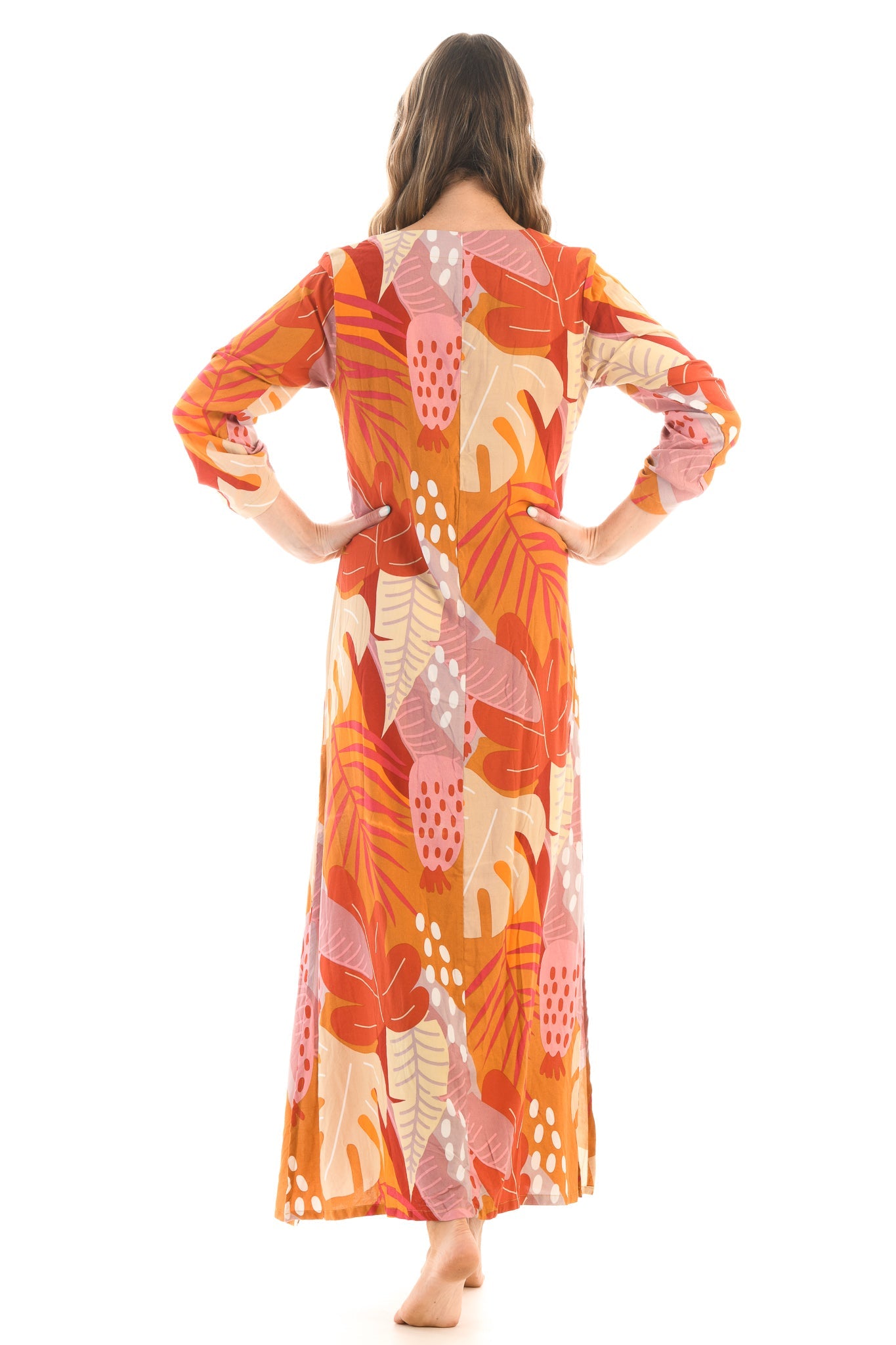 Seychelles Kaftan / Citrus Tropical