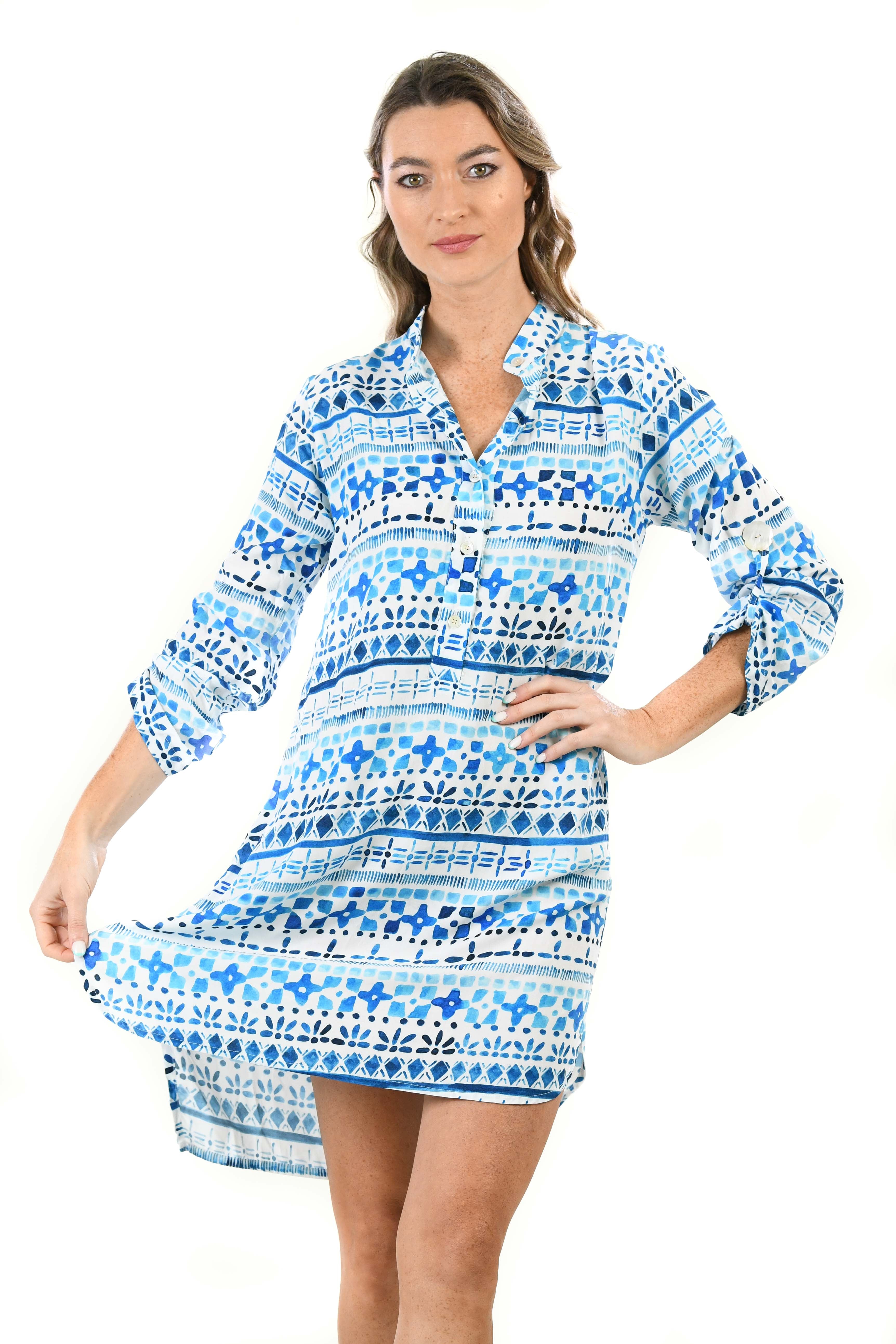 Day Tripper Dress / Blue Lagoon