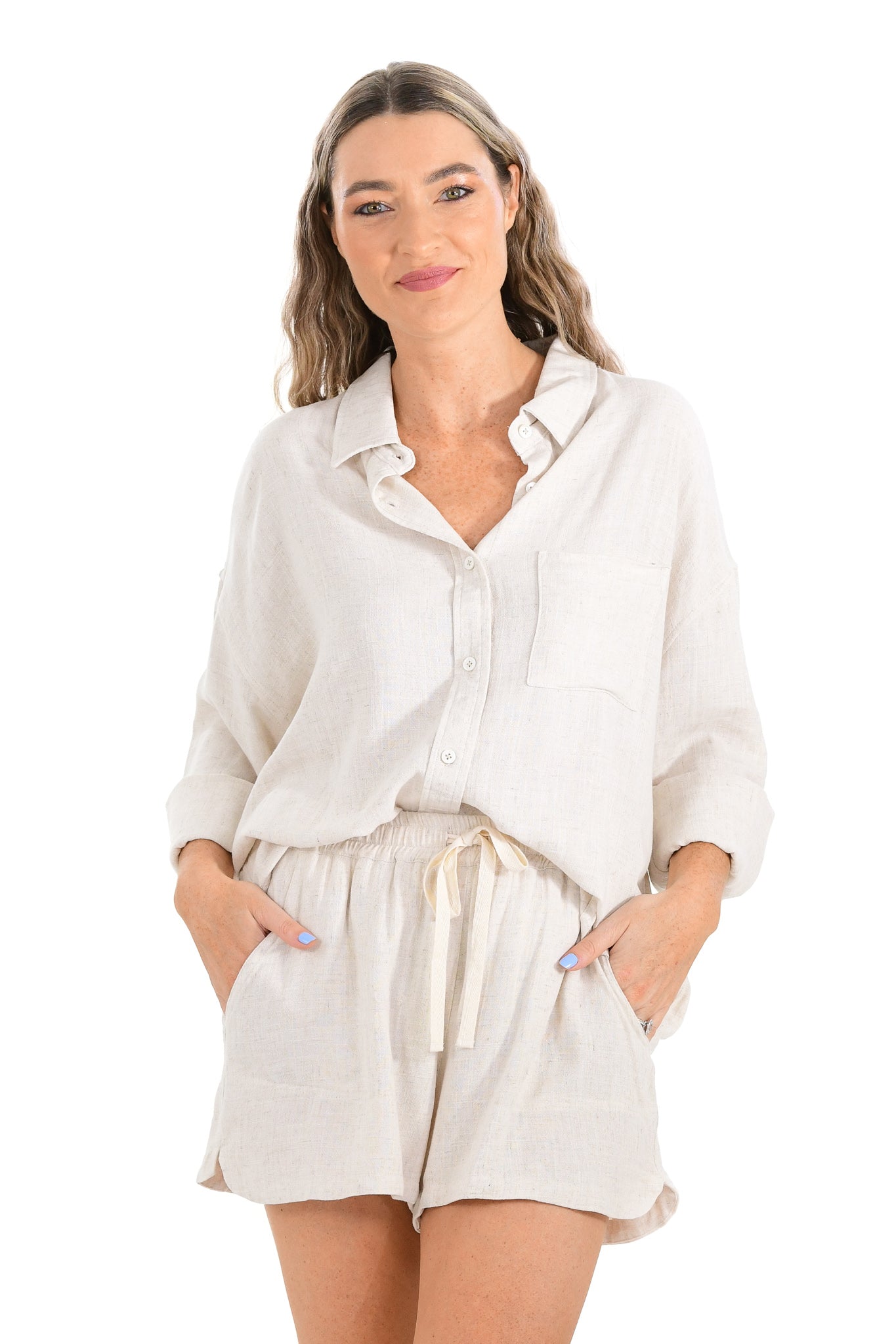 Cruise Set Shorts / Tan