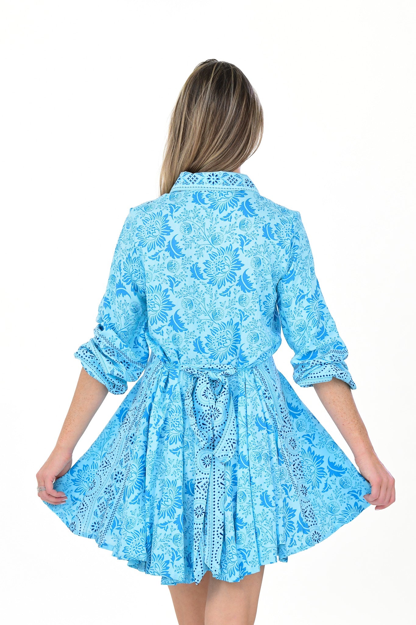 Alexandra Dress / Turquoise
