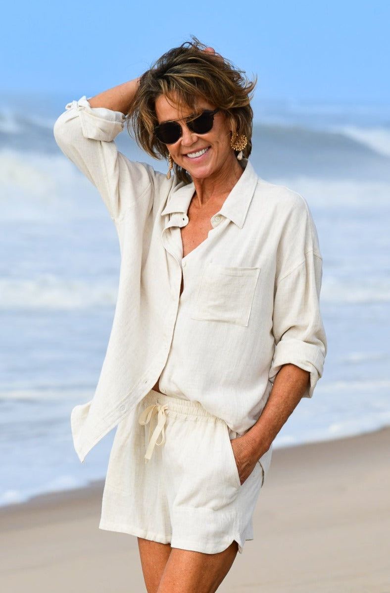 Cruise Set Shorts / Tan