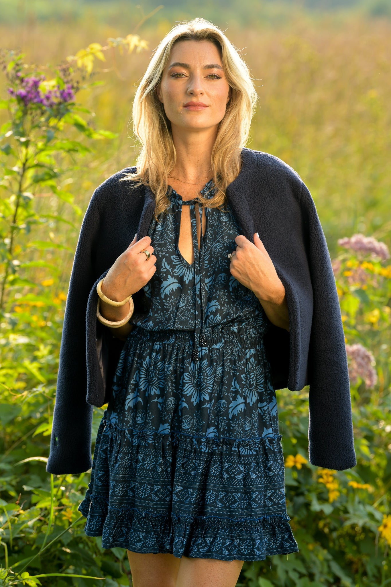 Ibiza Dress / Indigo Cabbage