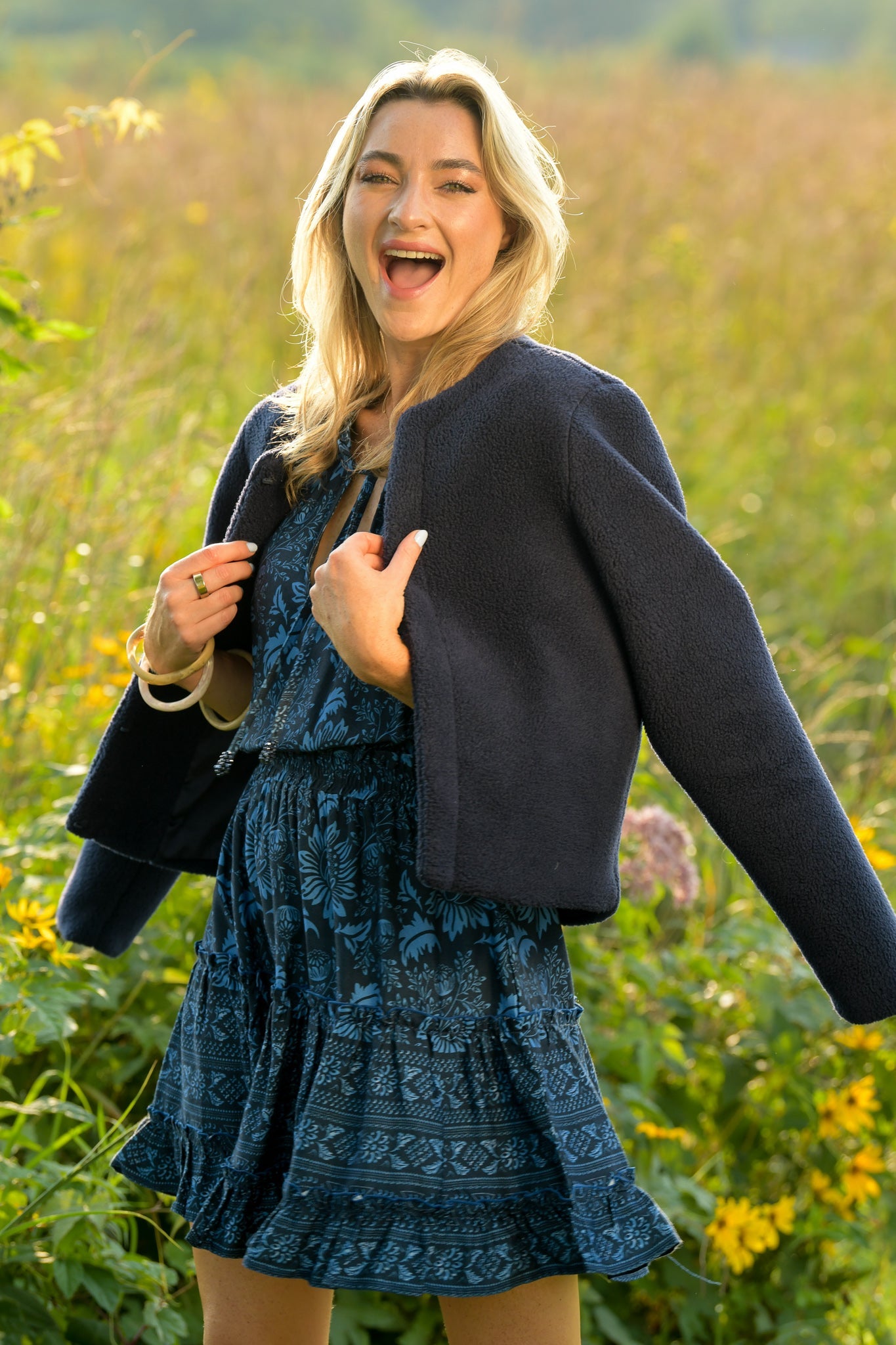 Ibiza Dress / Indigo Cabbage