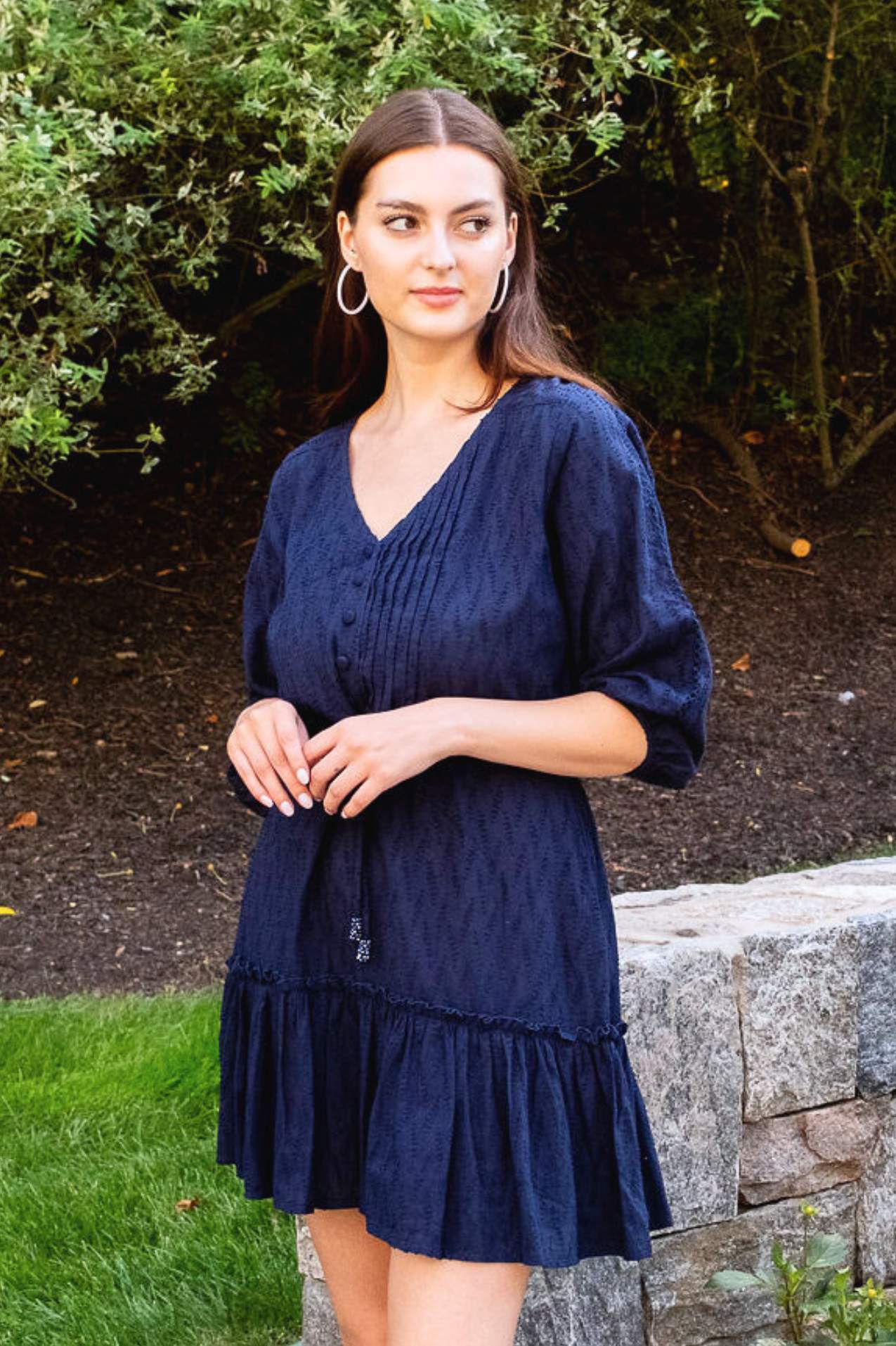 Carrie Dress Short / Navy