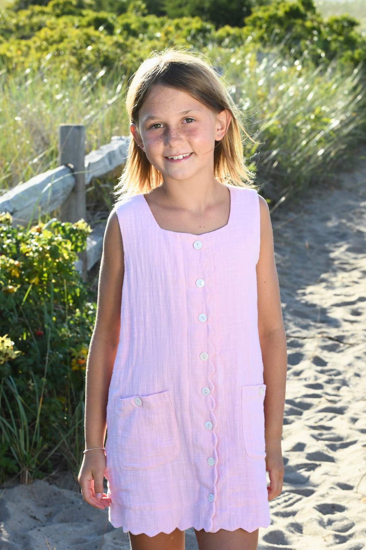 Girl's Sophie Dress / Pink