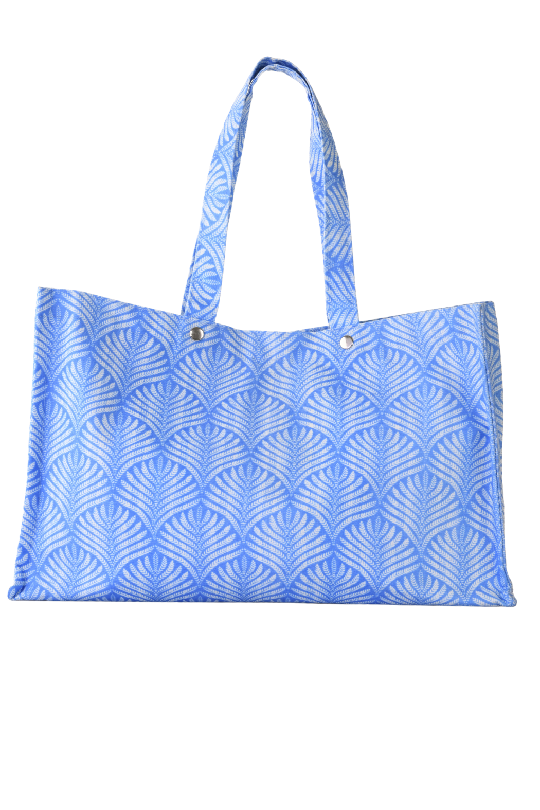 Weekender Tote / Periwinkle Palm