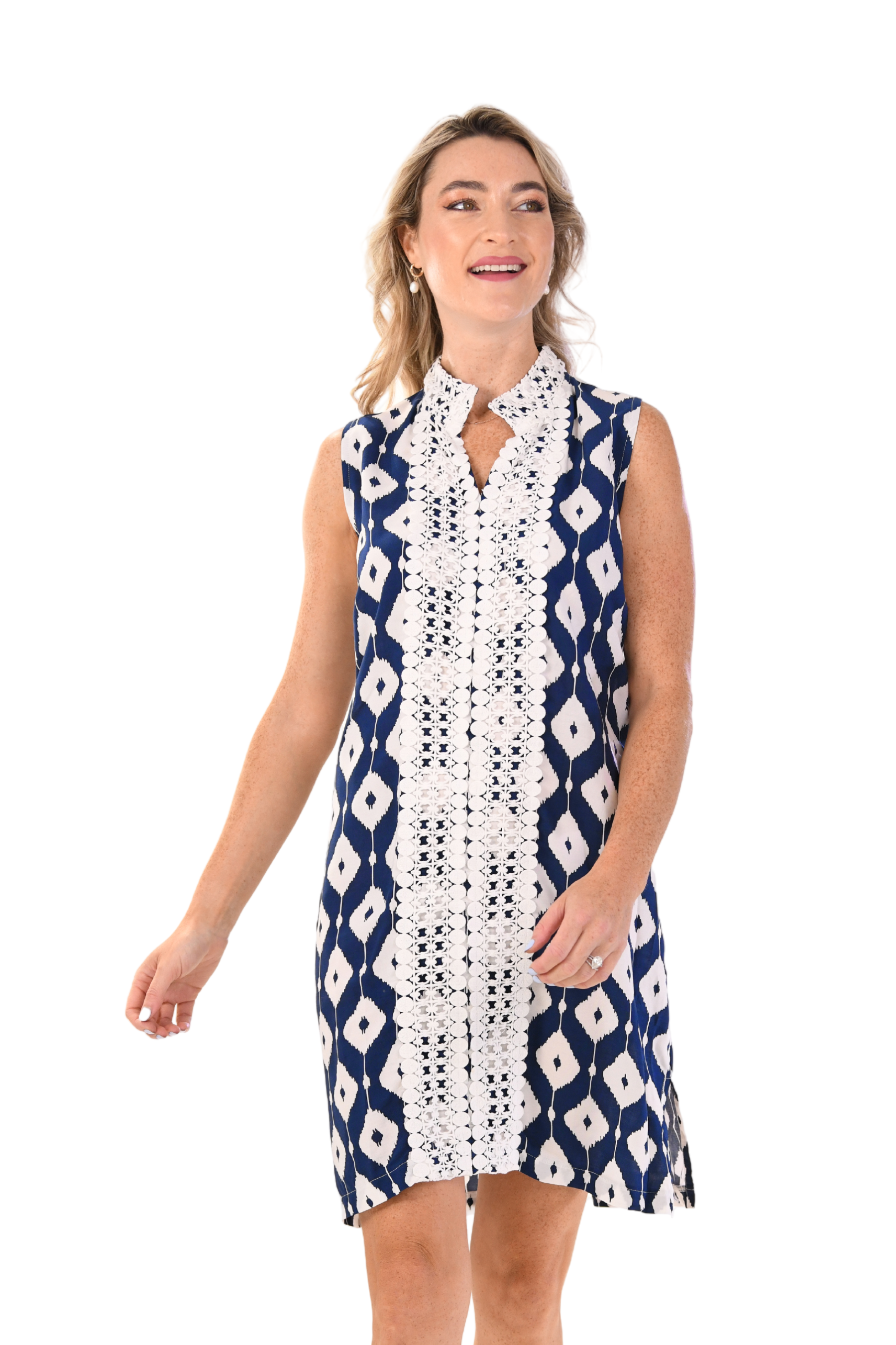 Harbour Island Dress / Navy
