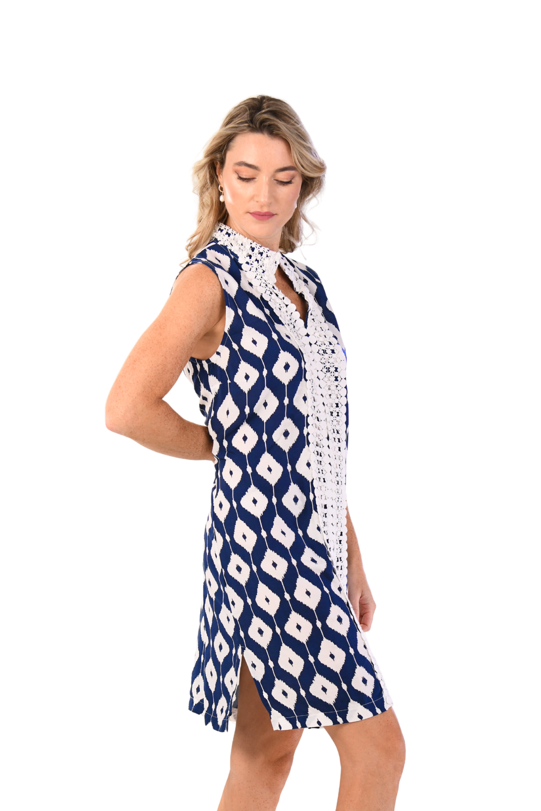 Harbour Island Dress / Navy