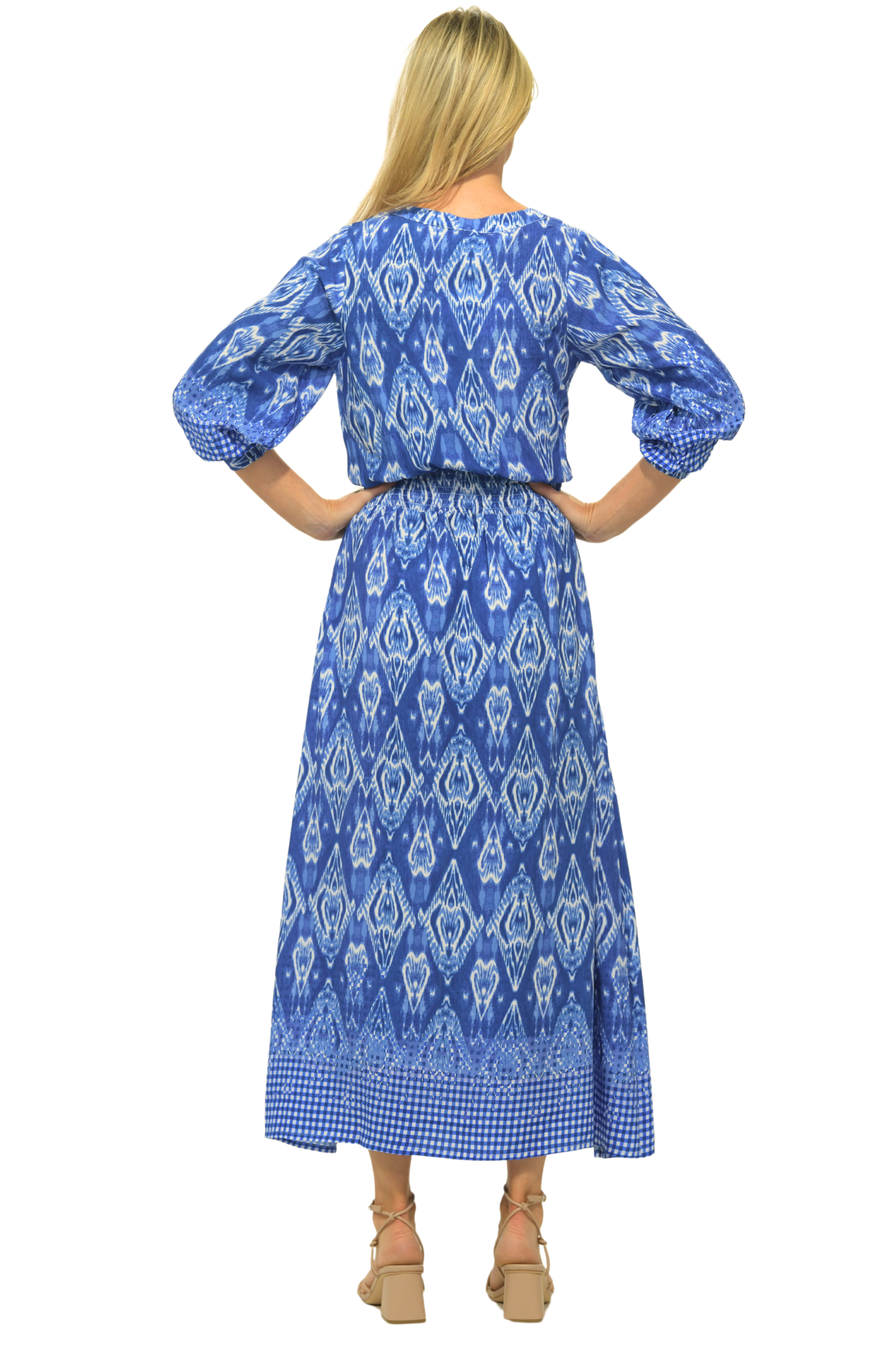 Kelsey Dress Long / Marine