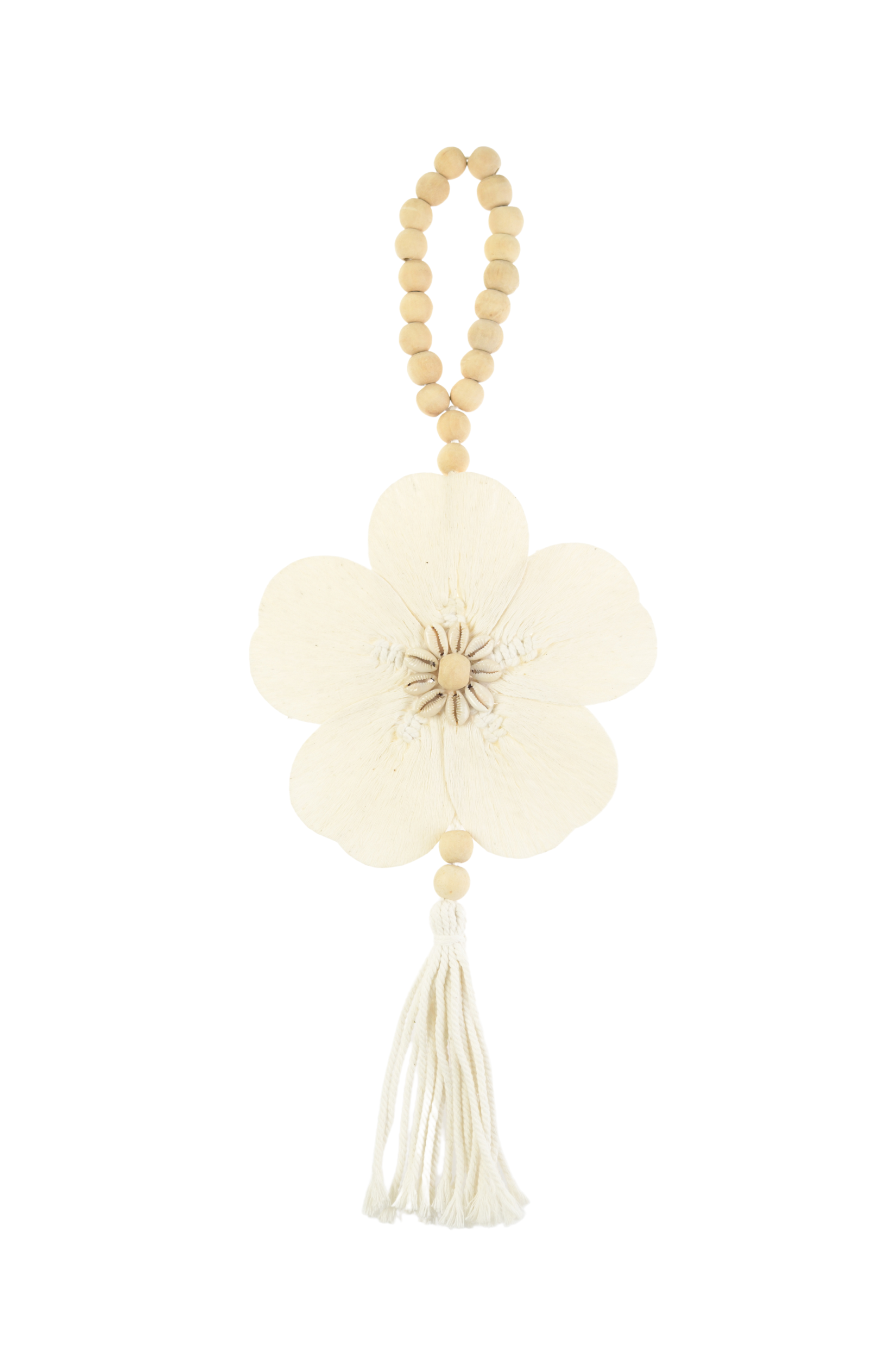 Flower Wall Decoration / White